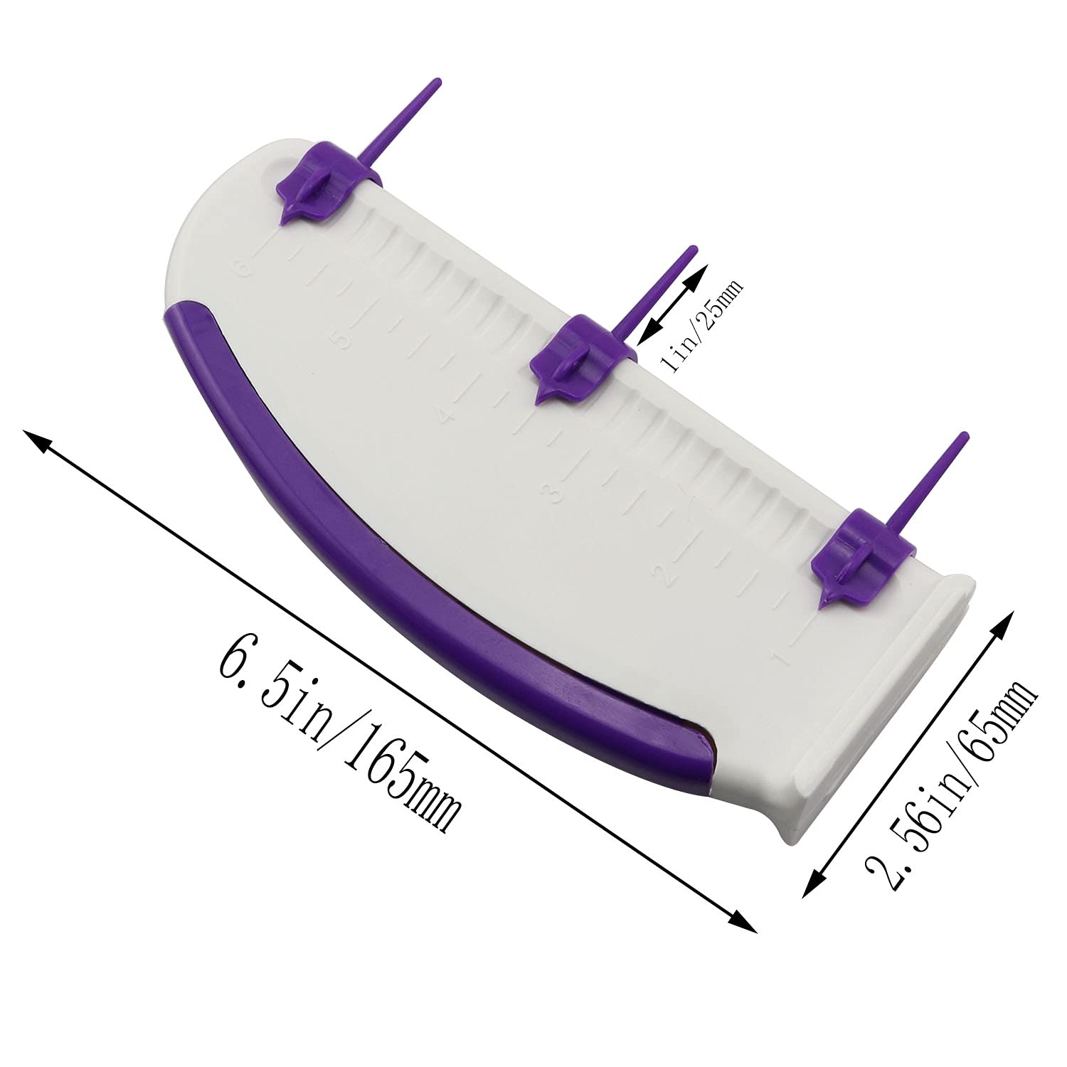 Jcbiz Cake Measuring Marker Draw Balance Ruler 165X65X25Mm Diy Baking Equipment Pattern Decoration Cake Edge Side Decorating Too