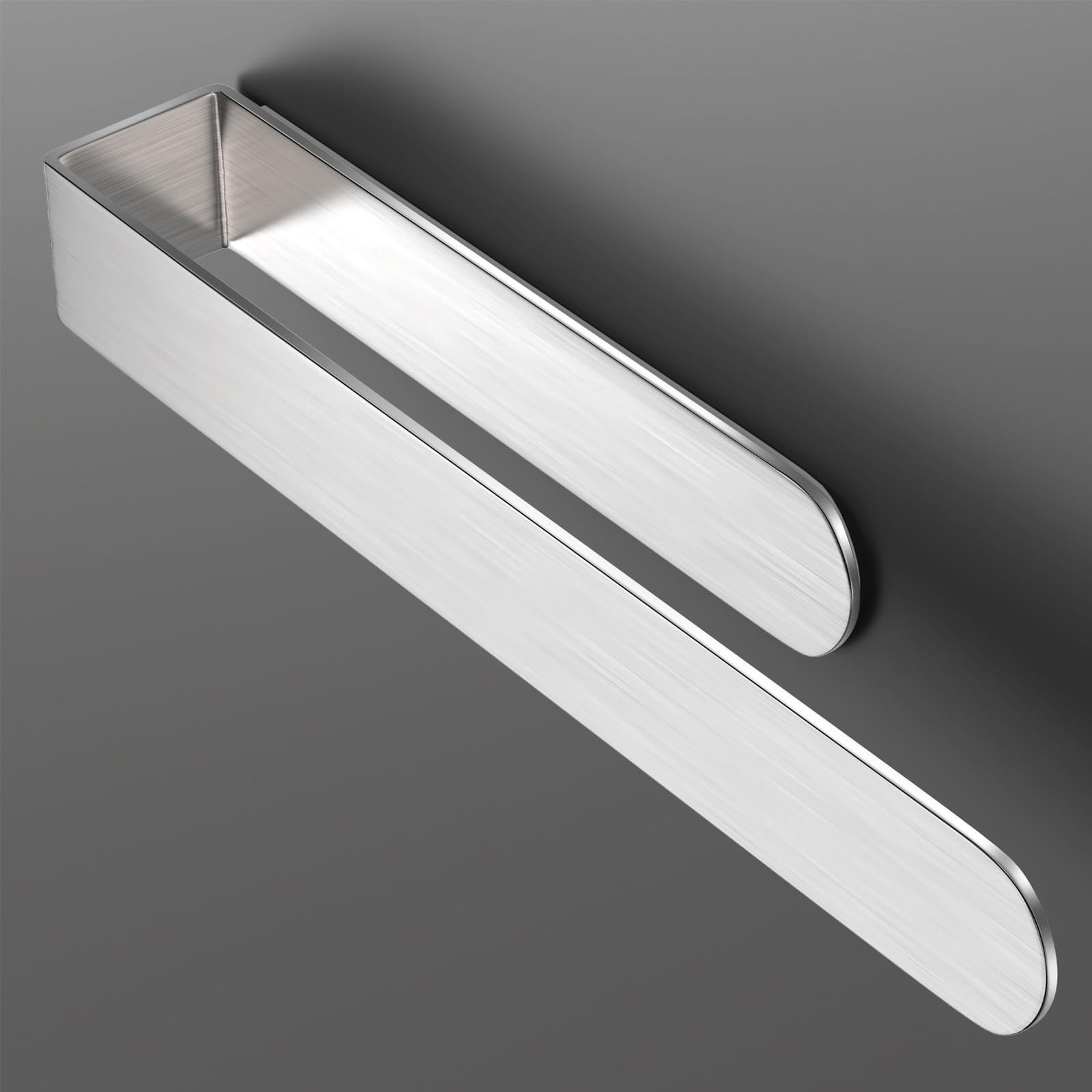 Hufeeoh Hand Towel Holder, Self Adhesive Towel Bar Towel Holder For Kitchen Cabinet, Sus 304 Stainless Steel Bath Towel Holder S
