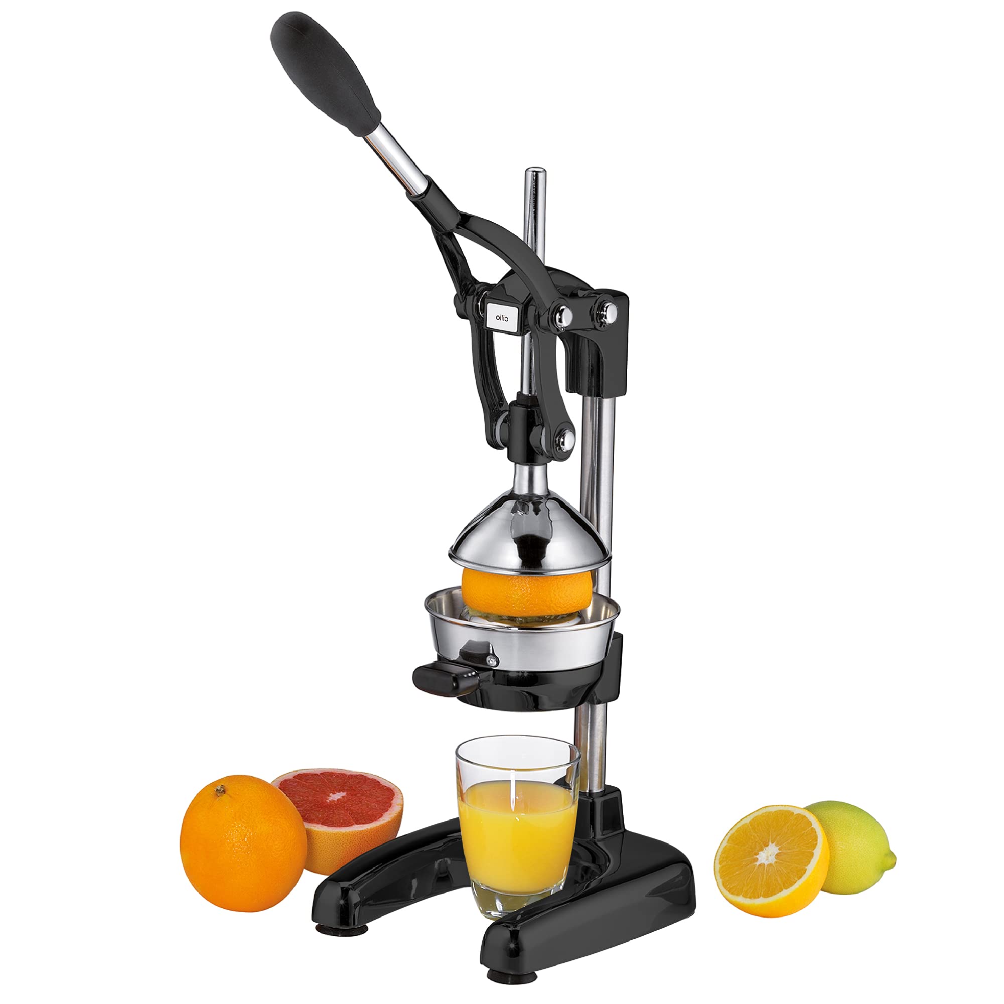 Cilio Profi-Saftpresse Amalfi_Kp0000309140 Juicer, Steel, Black