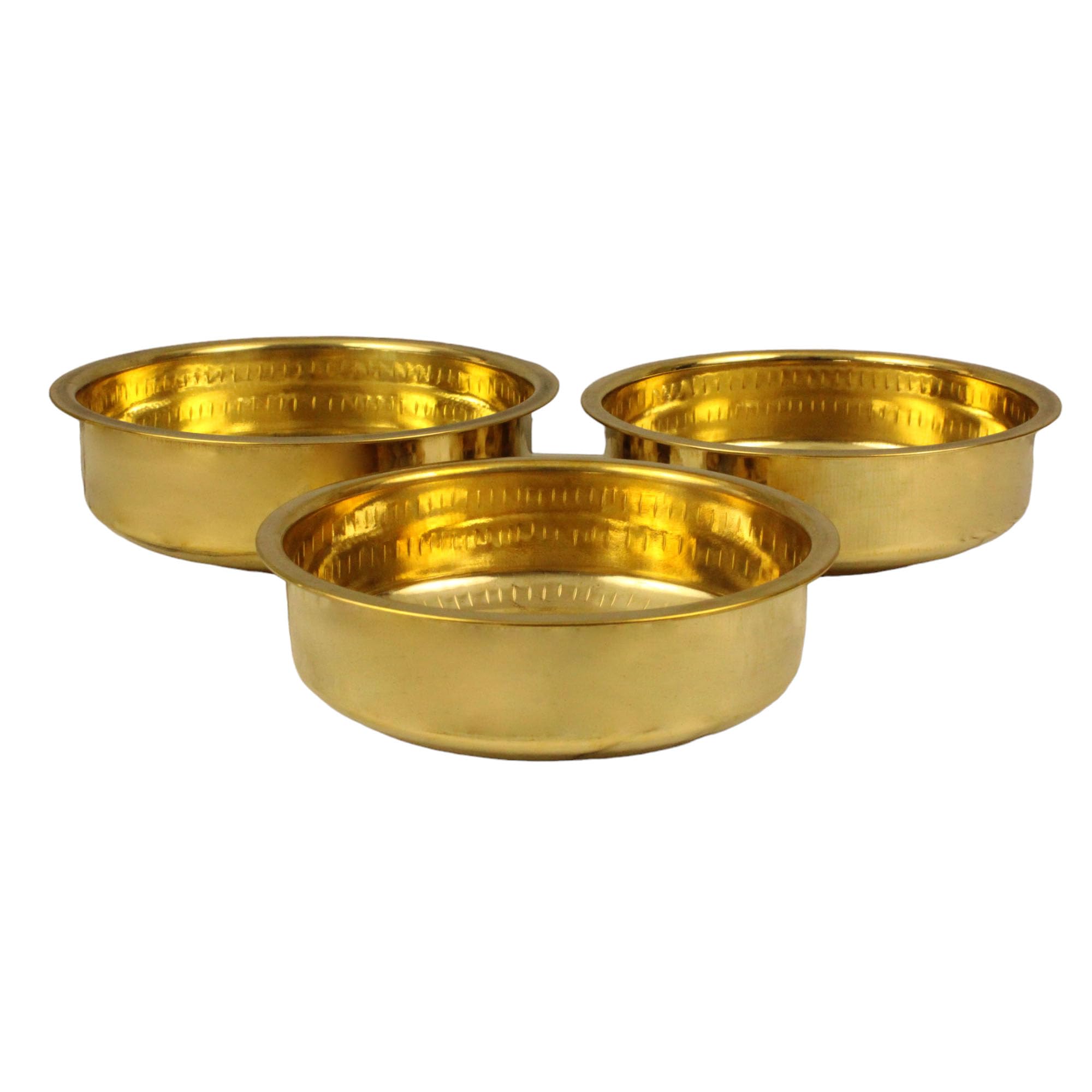 Putrika Brass Cooking Utensil Patile | Tope | Cookware | Tapeli | Peetal | Urli | Ponichatti | Thiruvaradhana Bowl | Sarva Satti