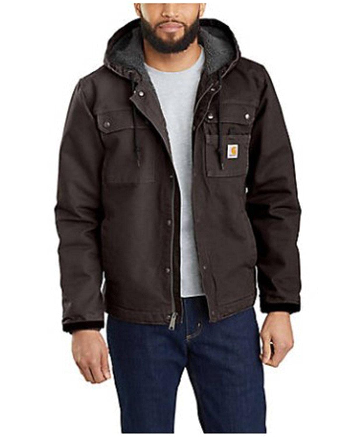 Carharttmensbartlett Jacket (Big  Tall)Dark Brown2X-Large Tall
