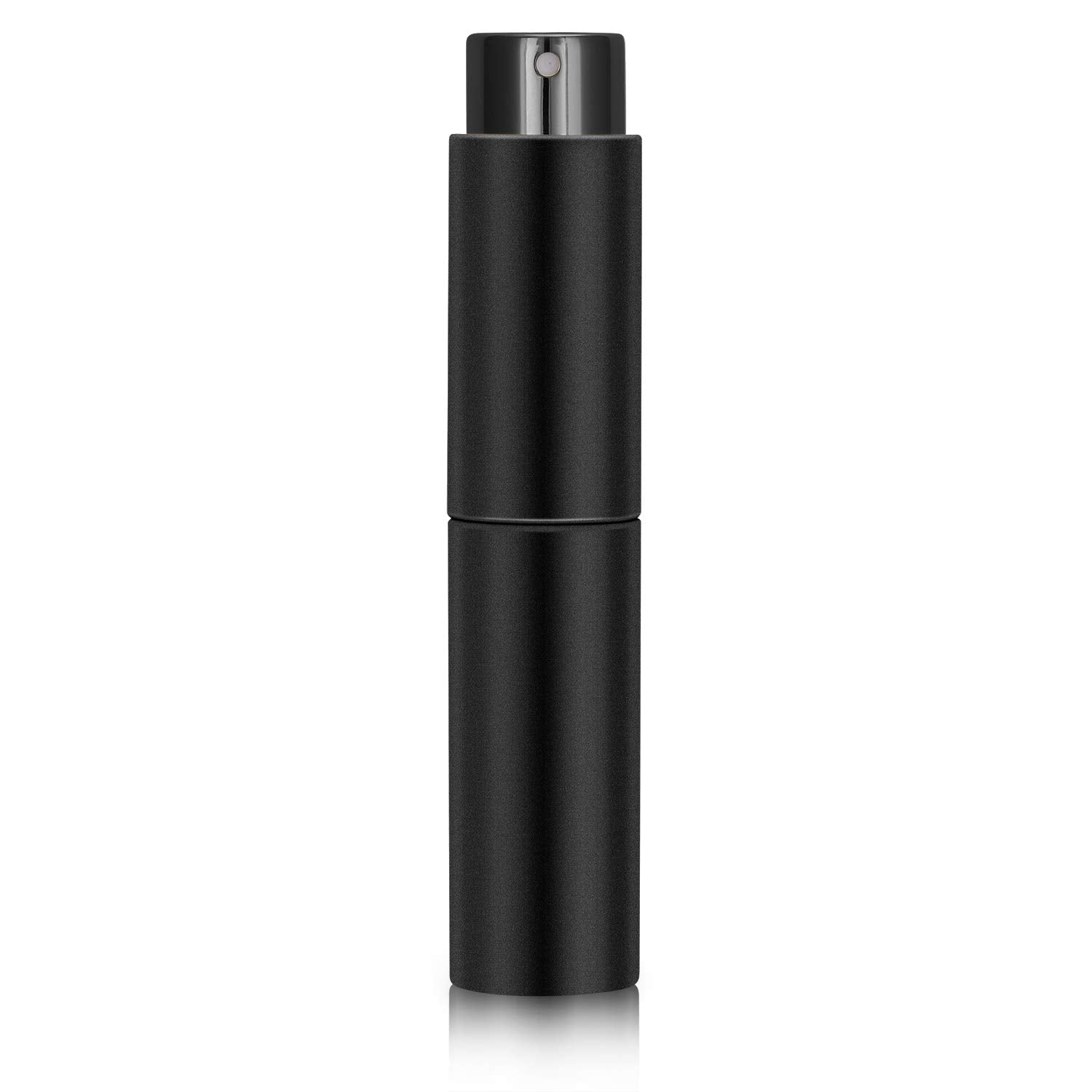 10ml Portable Refillable Perfume Empty Spray Bottle Upgraded Perfume Atomizer with Funnel Filler and Refill Pump for Outdoor Traveling (White)