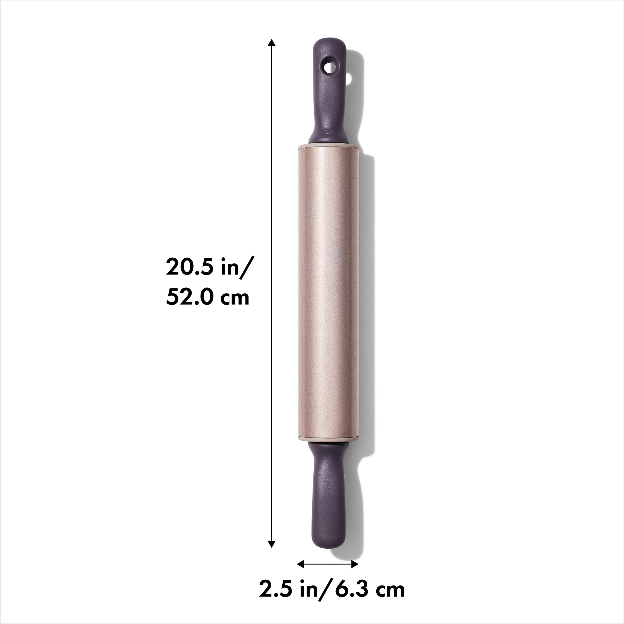 OXO Good Grips Non-stick Rolling Pin, One Size, Silver, Model 11249400