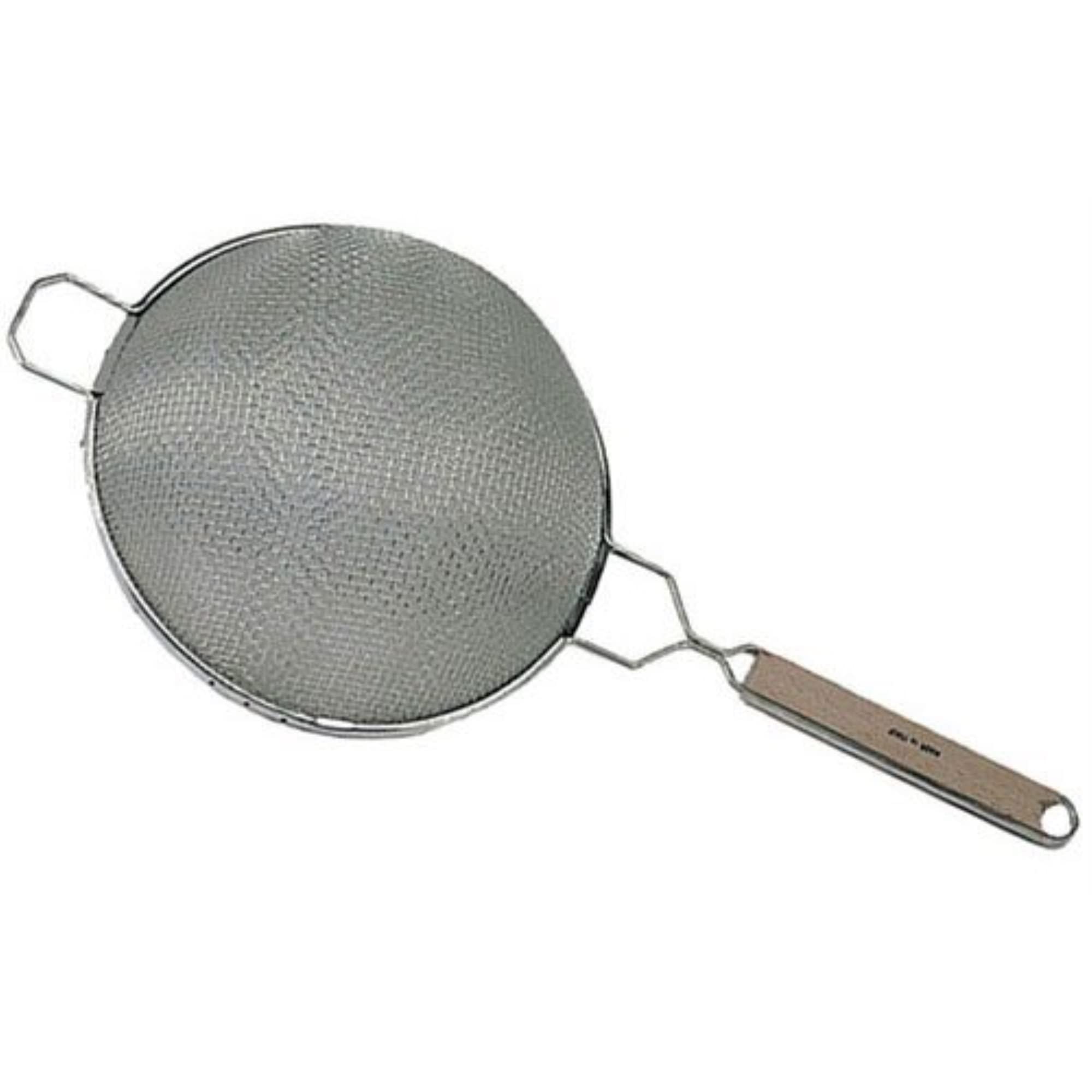 Update International 10-1/4'' Fine Double Mesh S/S Strainer