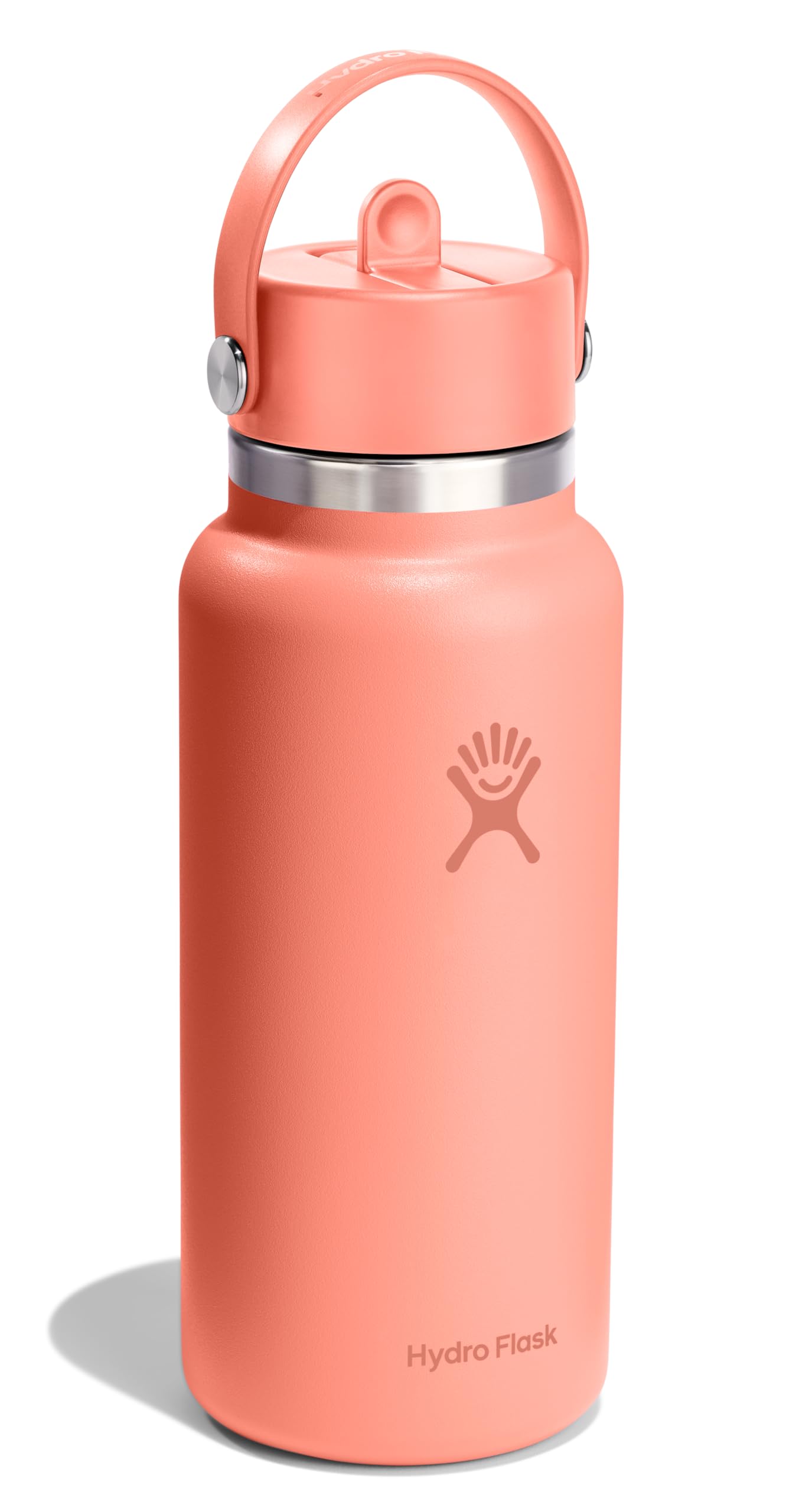 Hydro Flask 32 Oz Wide Mouth Flex Straw Cap Sunglow