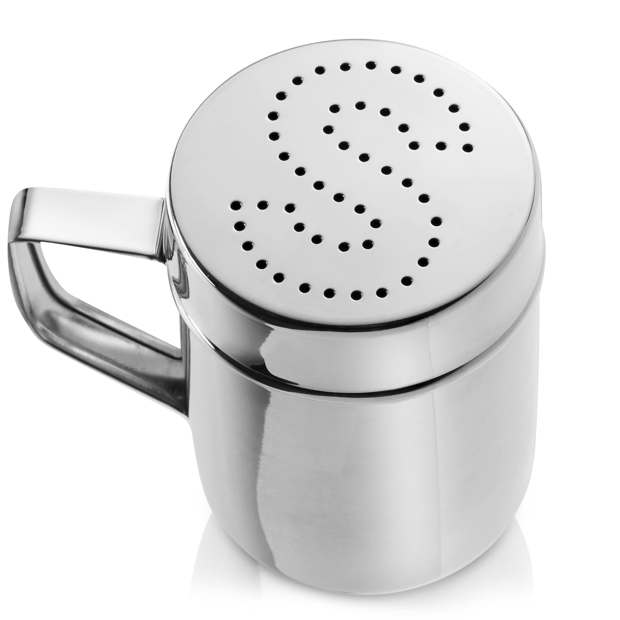 Olde Midway Stainless Steel Popcorn Machine Accessories - 4 Piece Set With Measuring Spoons, Scoop, And Salt Shaker