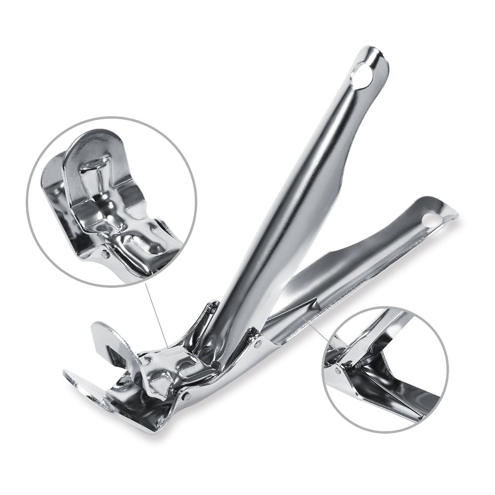 Anti-Scald Bowl Clip Hot Plate Gripper Safe Hot Bowl Pan Plate Grill Gripper Clip Tong Pot Pliers For Kitchen, Barbecue, Picnic,