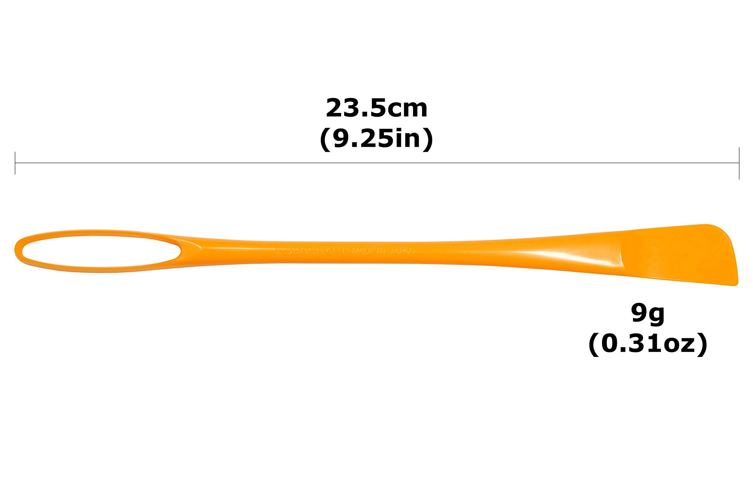 Seki Japan Egg Mix Stick, Egg Yolk And White Strring Plastic Orange Body With Egg Shell Removal Spatula