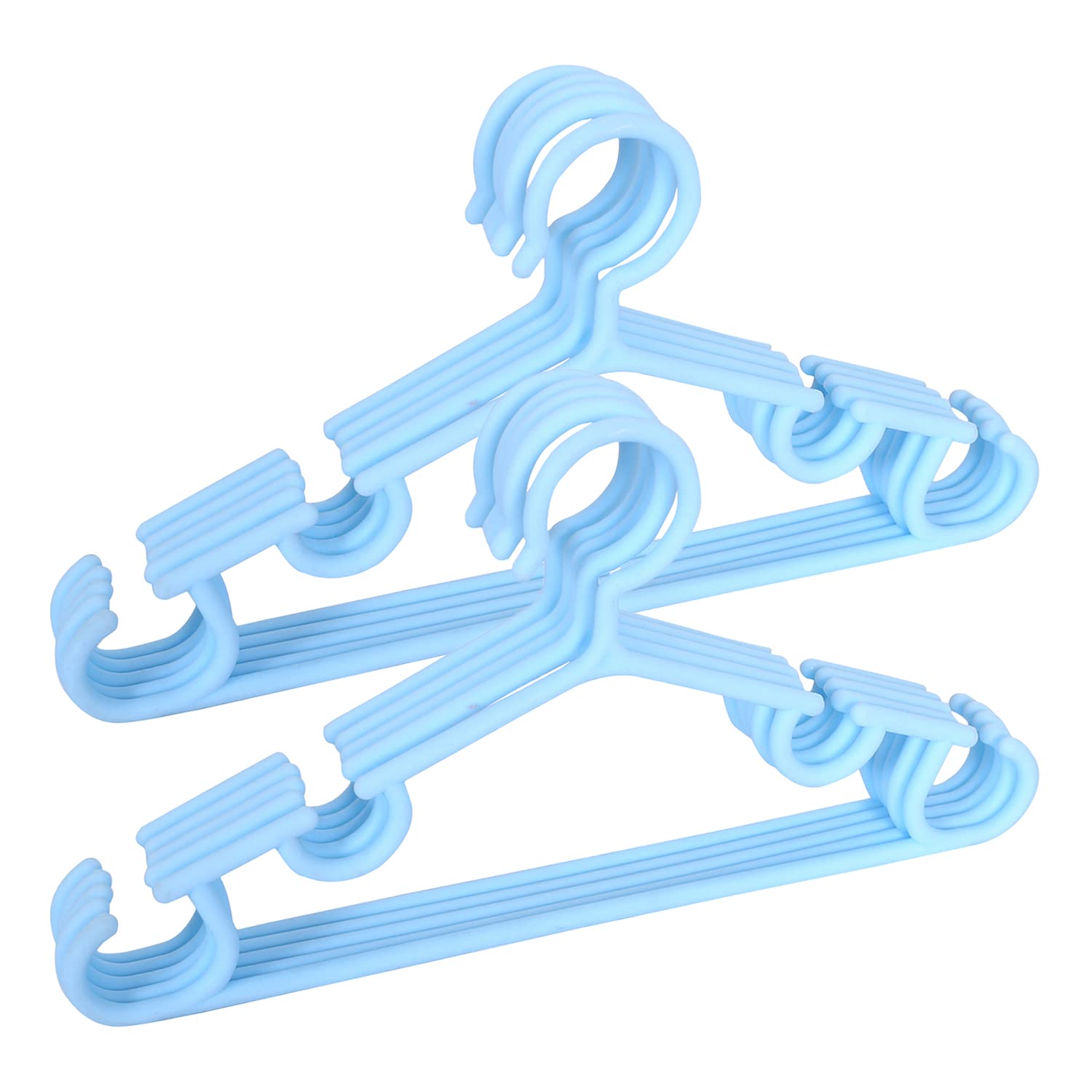 Kuber Industries Kids Hanger | Plastic Baby Clothes Hanger | Hanger For Wardrobe | Kids Hangers For Clothes | Hanger For Clothes