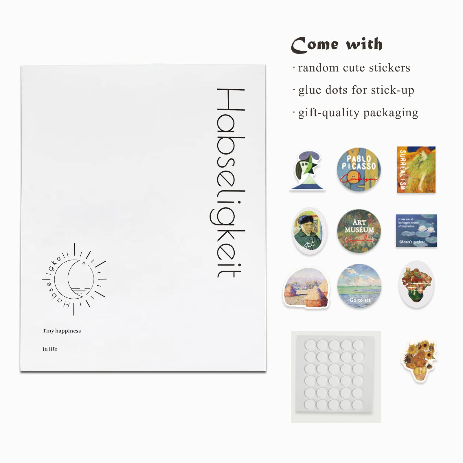 Habseligkeit Pink Wall Art Prints, Gradient Wall Posters, Buttefly Wall Art, Pink Room Decor For Grils Aesthetic Bedroom 8X10Inc