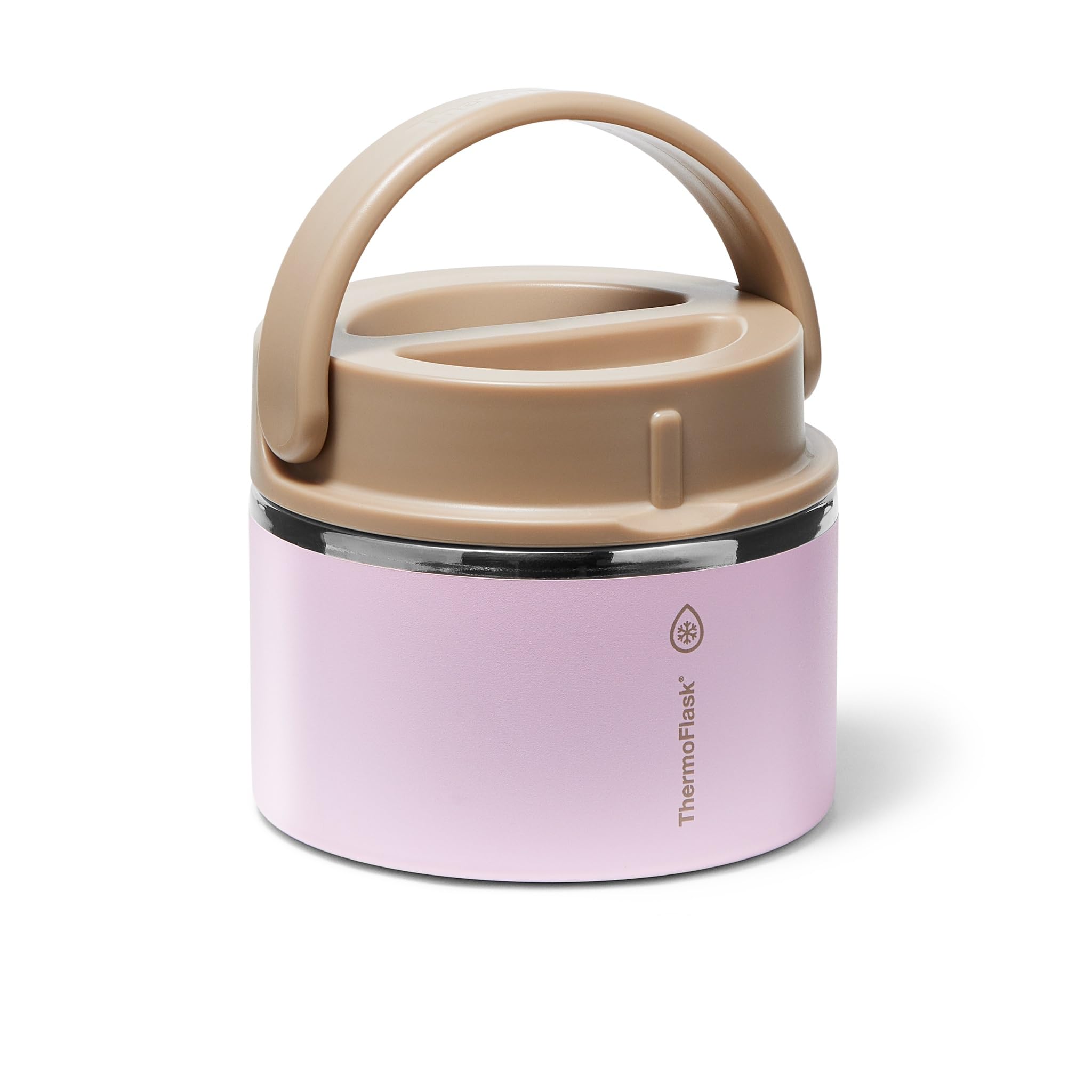 Thermoflask 12 oz Double Wall Insulated Food Jar, Blush Sandstone