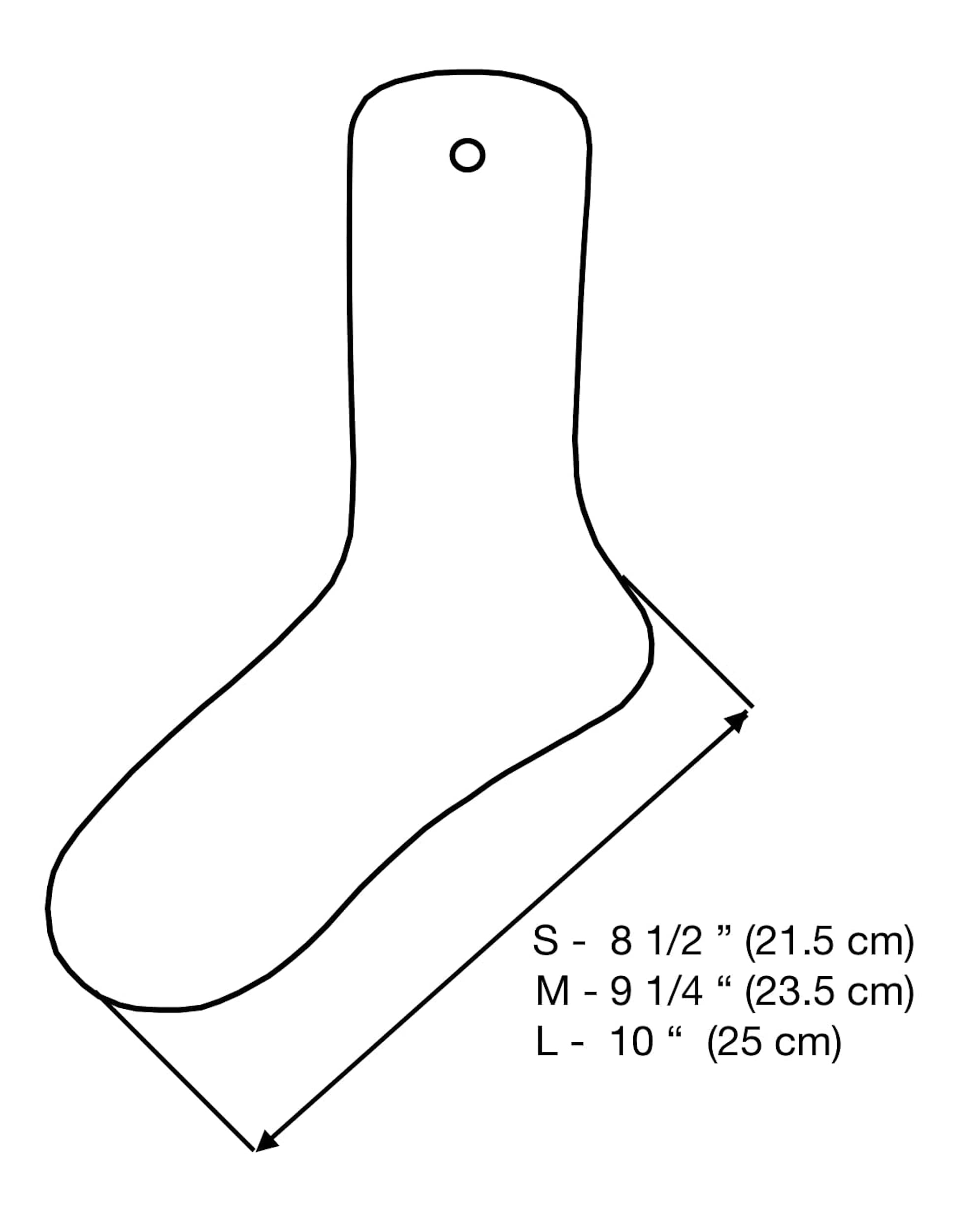 TATYZ Cardboard Sock Inserts Form Blockers, Sock Shaper and Organizer for Storage or Display - 10 PCS (Medium)