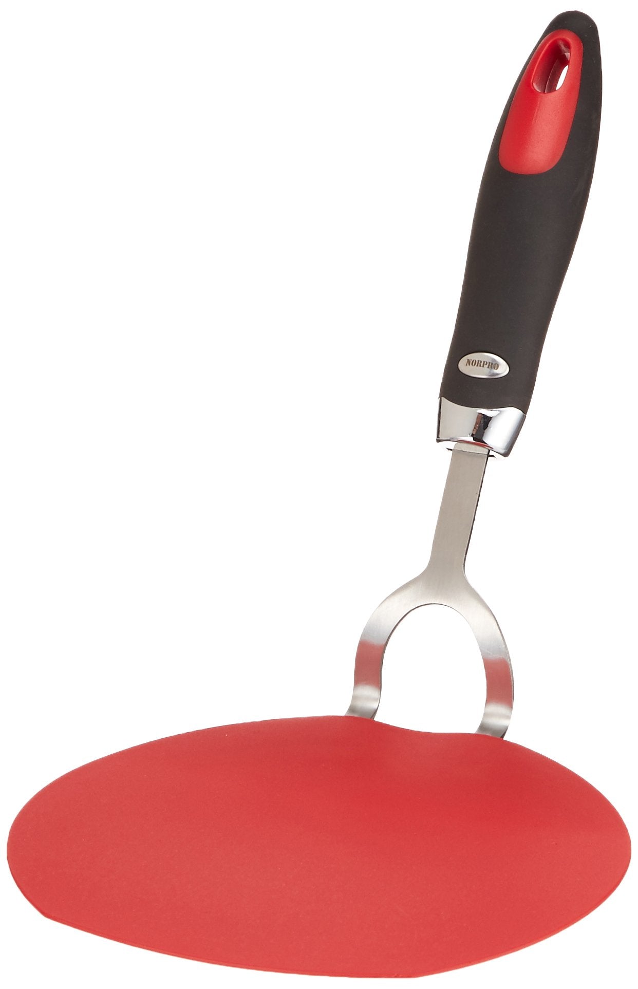 Norpro 1417R Grip-Ez Flexible Pancake Spatula Red, 33.5Cm X 16Cm X 13Cm