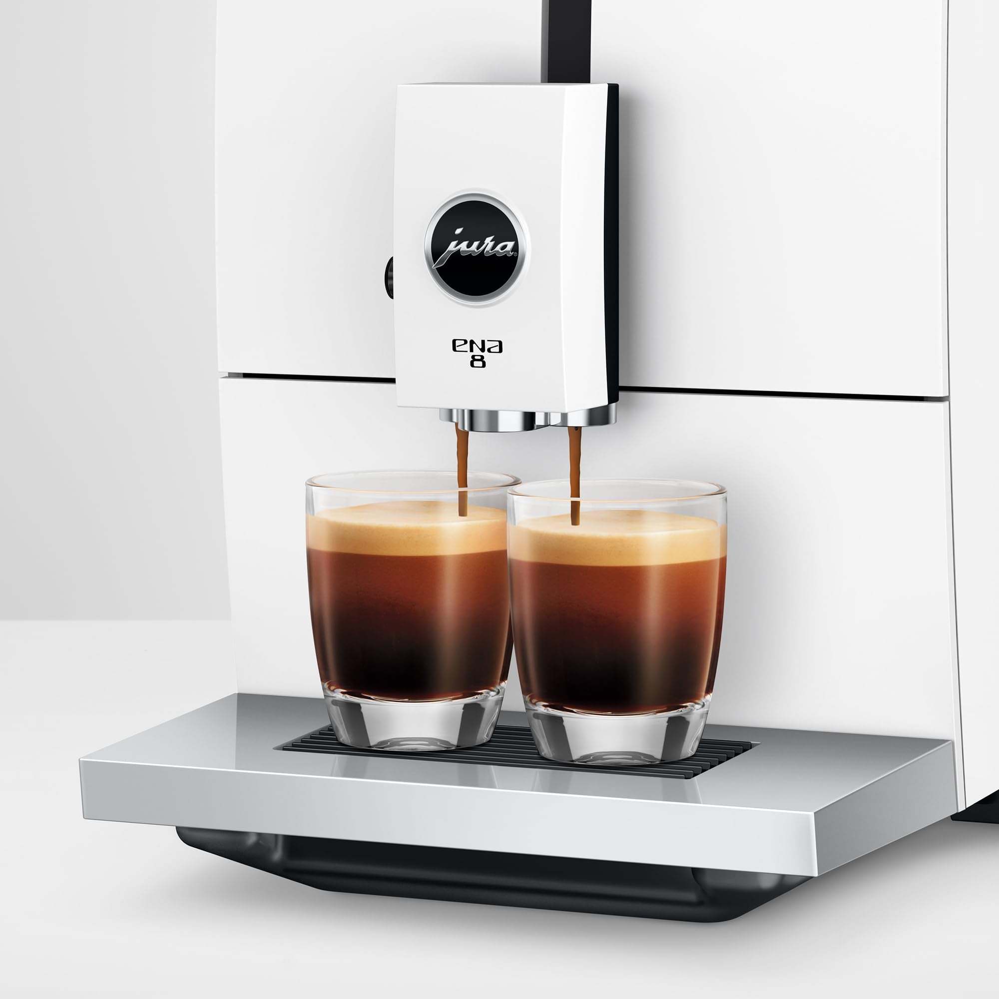 Jura ENA 8 Touchscreen Coffee Machine, Model 15495, Full Nordic White, Each
