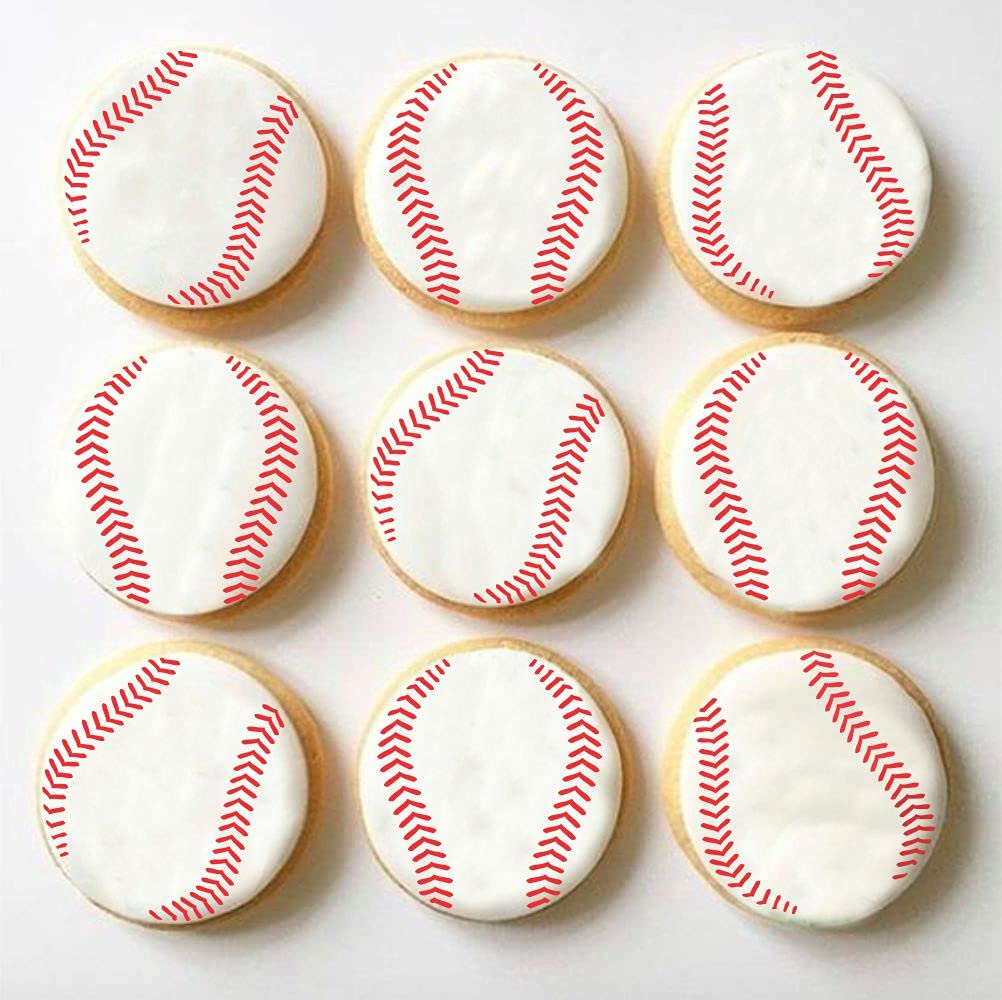 Baseball Team | Birthday Party | Little League Season | Cookie, Cupcakes, Crafts | 3 Sheets 10 Stencils Value Pack