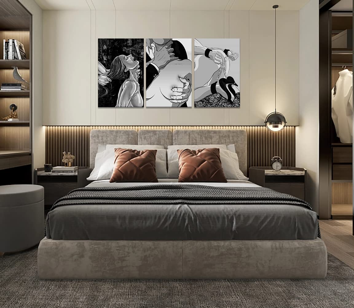 Abstract Woman Canvas Wall Art Women And Man Painting Print On Canvas Body Abstract Lover Body Wall Art Canvas Prints Woman Post