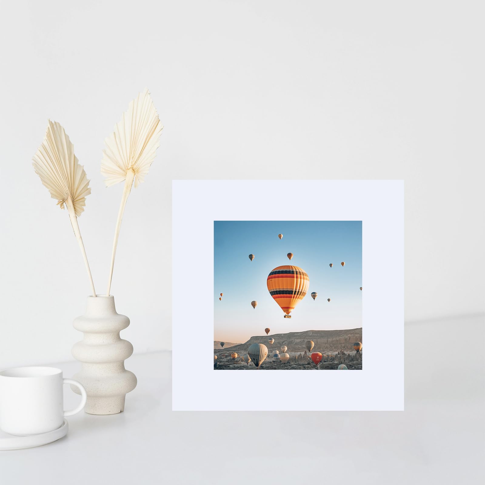 JCJMY 3x3 Picture Frame White for Tabletop, 3 x 3 Square Photo Frame with Shatter Resistant Plexiglass, Sturdy 3 by 3 Poster Fra