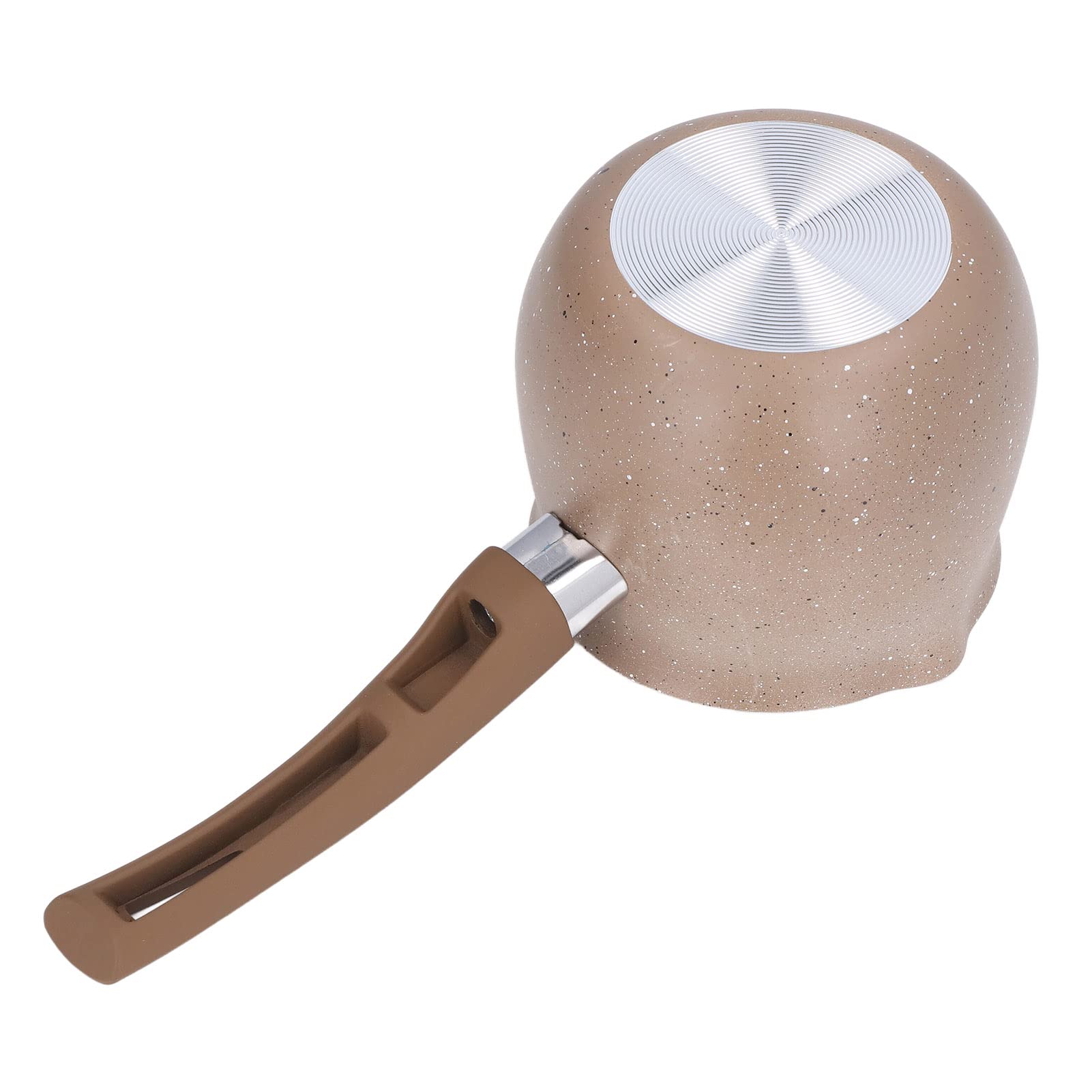 Aluminium Alloy Nonstick Milk Pan, Single Handle Anti-Scalding Sauce Pan Sauce Pot, Mini Saucepan Coffee Pot Egg Boiling Pot For