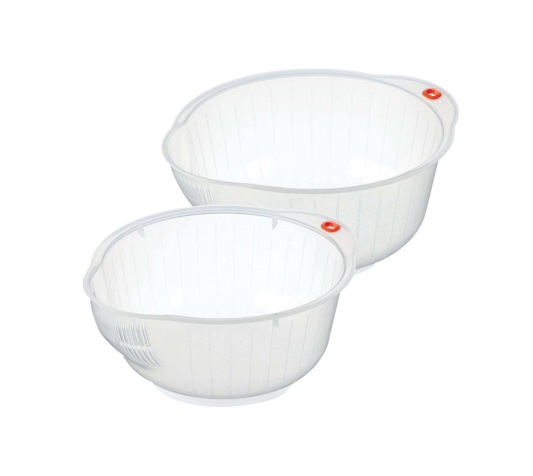 Inomata Japanese Rice Washing Bowls, Set Of 2