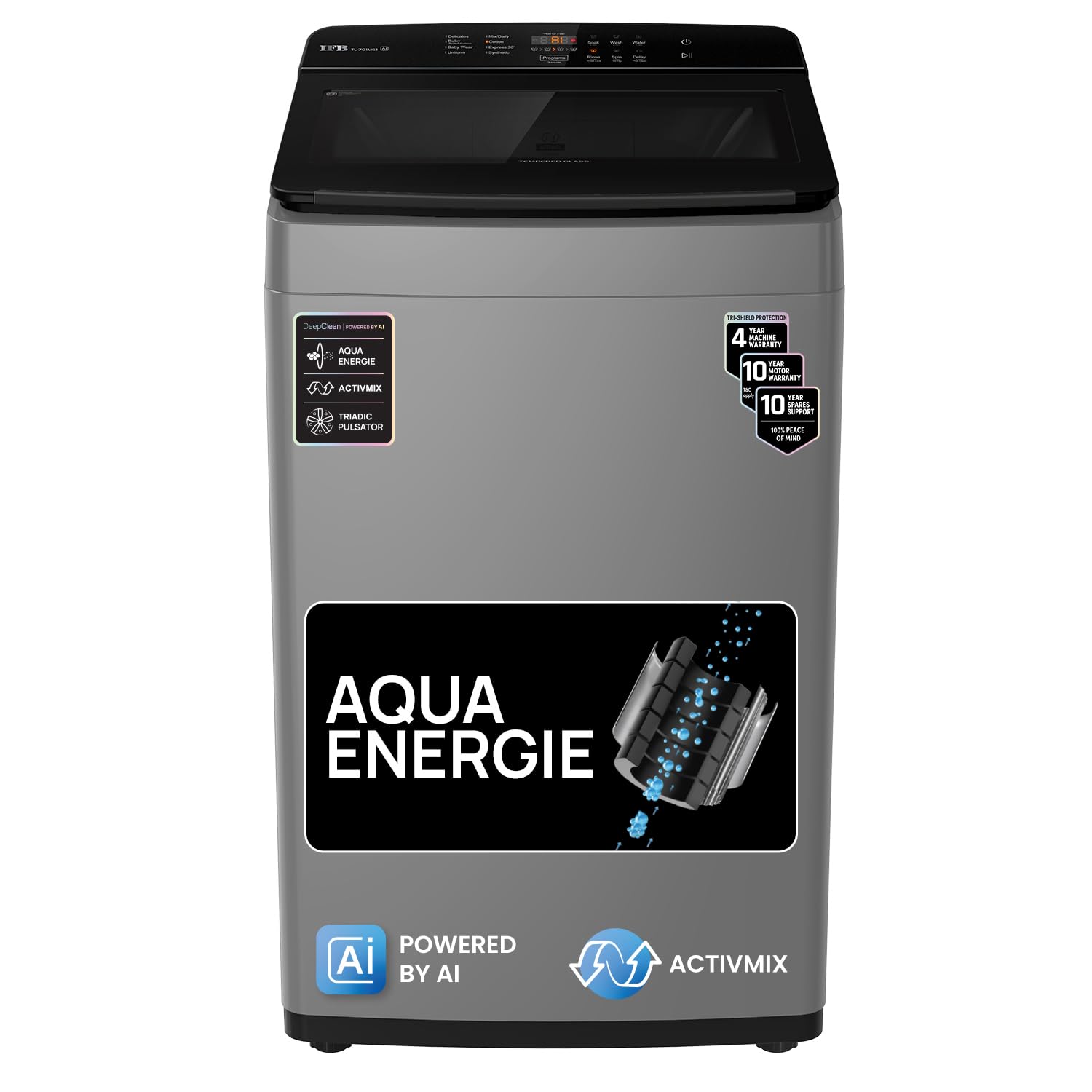 Ifb 7 Kg 5 Star With Deep Clean Technology, Ai Powered, Fully Automatic Top Load Washing Machine (Tl701Mg1, Activmix, Aqua Energ