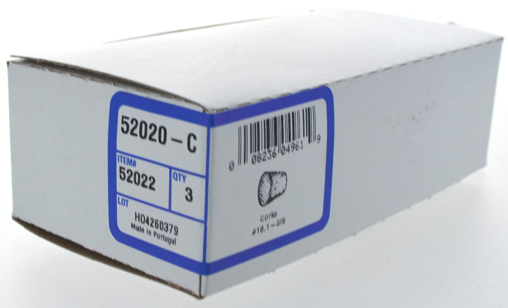 Hillman 52022 5-Gallon Bottle Size Cork Stopper (1-3/8'' Top Dia. X Size #16)