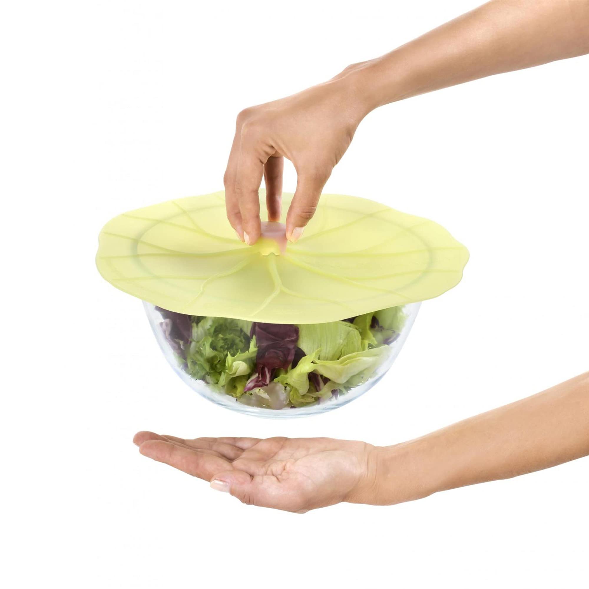 Charles Viancin - Lilypad Silicone Lid For Food Storage - 13''/33Cm - Creates An Airtight Seal On Any Smooth Rim Surface - Bpa-F