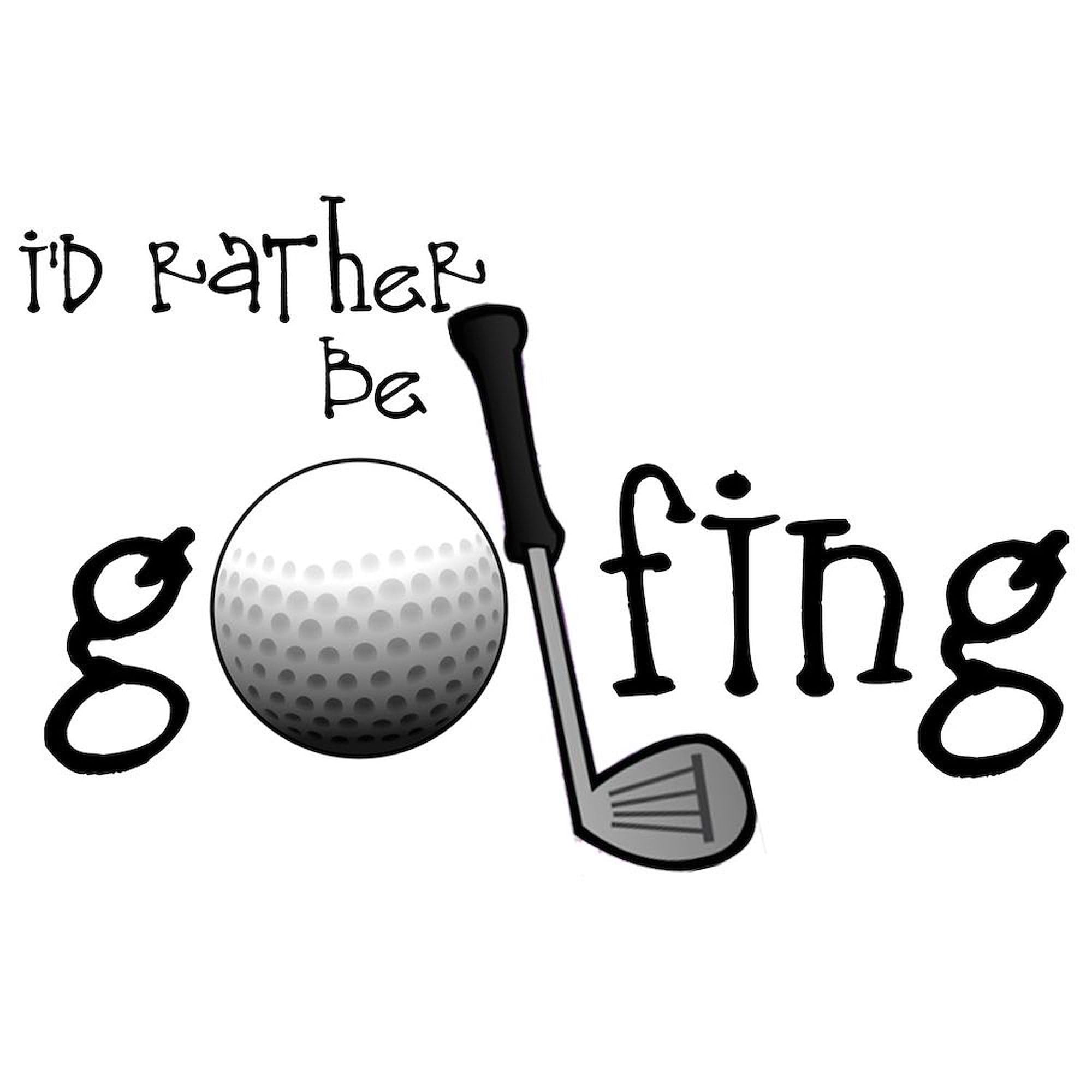 CafePress Id Rather Be Golfing Mug 11 oz (325 ml) Ceramic Coffee Mug