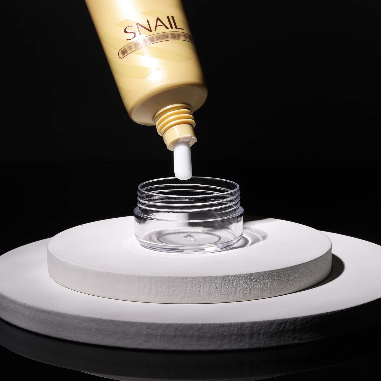 100 Count Mini Makeup Sample Containers With Lids 10G Plastic Cosmetic Containers Refillable Traveling Jars For Skin Care Produc