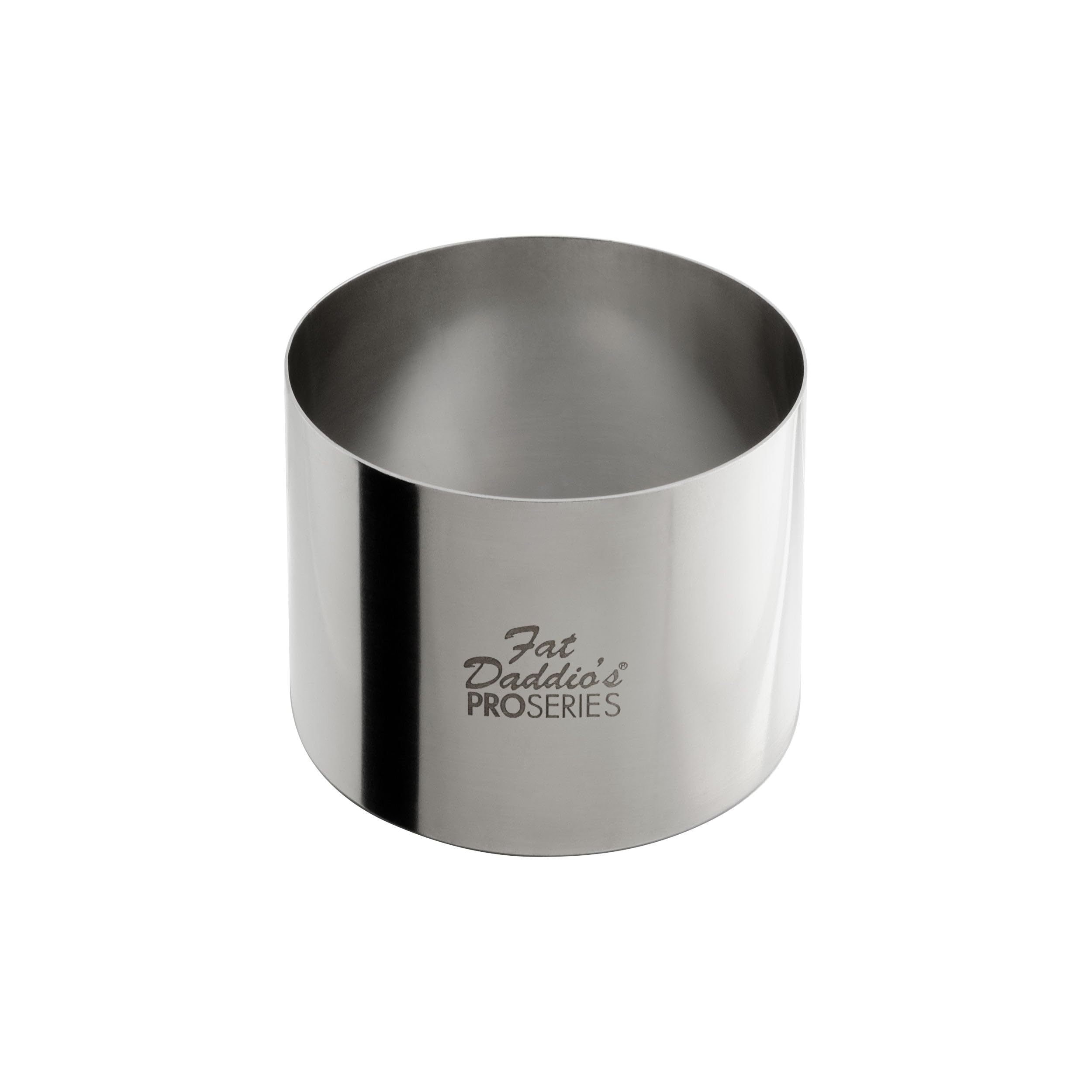 Fat Daddio'S Stainless Steel Round Cake & Pastry Ring, 3 X 2 Inch