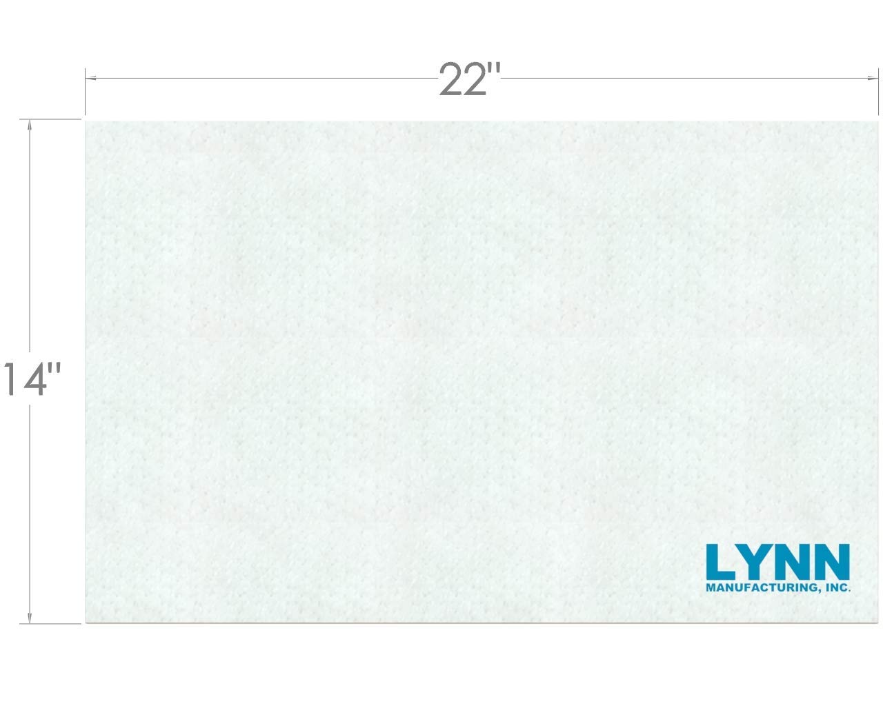 Lynn Manufacturing Replacement Hearthstone Baffle Blanket, Mansfield 8011 & 8012, 3120-201, 2426E