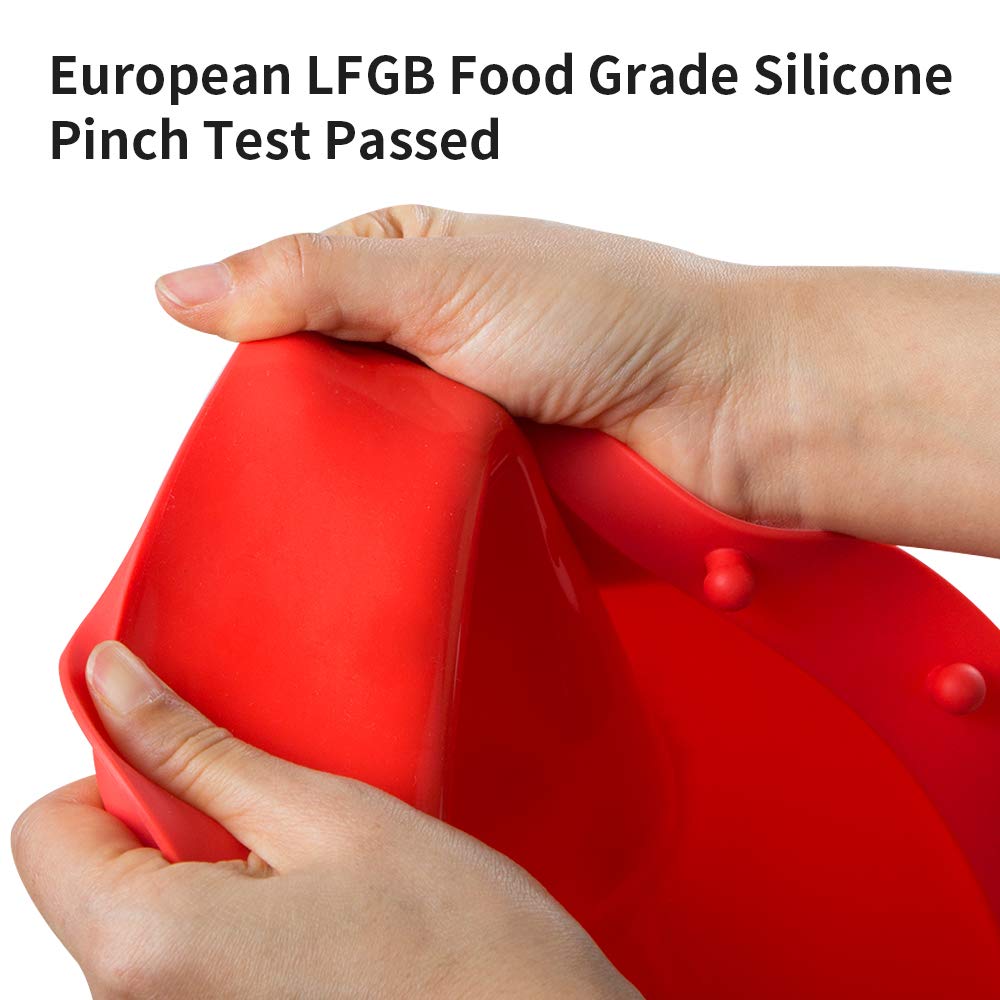 Kamehame Silicone Bread Bowl, Loaf Pan, Microwave Vegetable Steamer, No Knead Bread Bowl, Bpa Free, Baking Bowl Dough For Sourdo