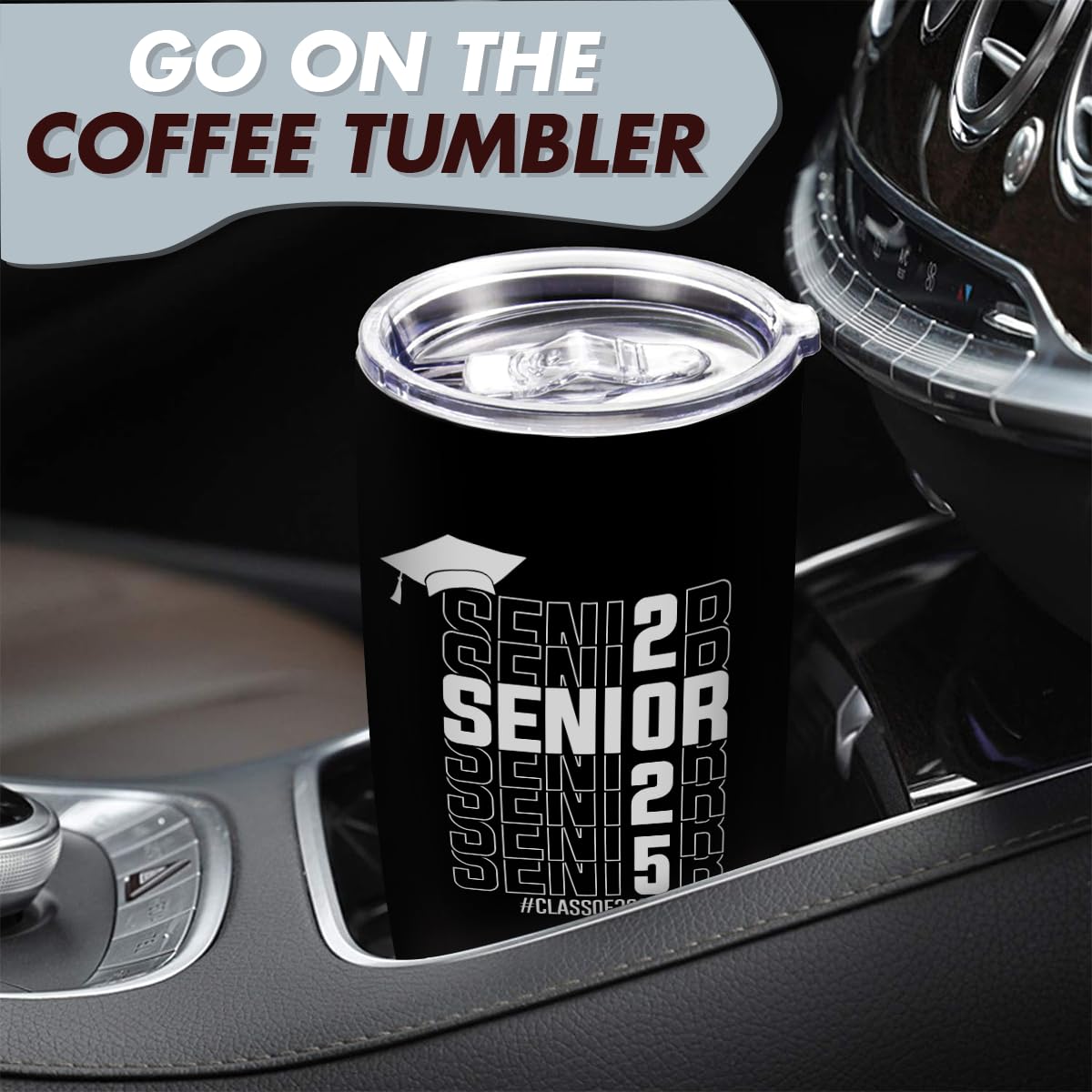 Wowcugi Graduation Tumbler Senior Class Of 2024 Personalized Graduation Gifts For College High School Students Daughter Son Best