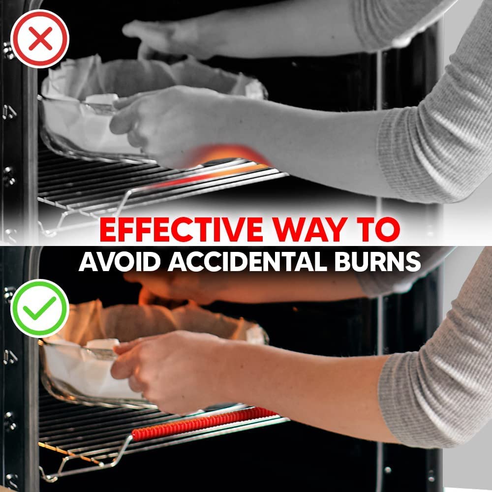 Oven Liners For Bottom Of Oven Silver (2-Pack) Bundled With Oven Rack Shields (2-Pack) - Large Oven Mat For Bottom Of Oven (17''