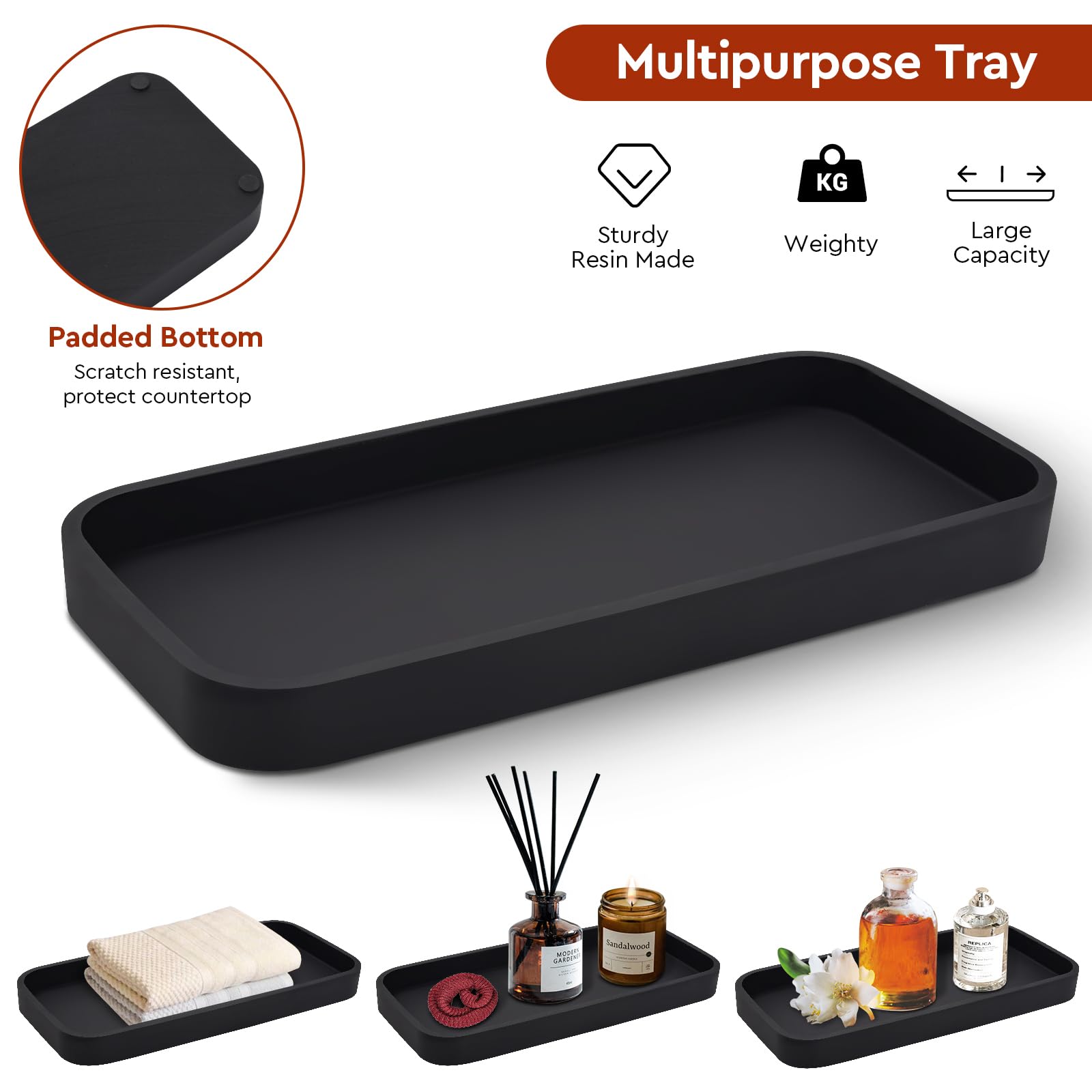 Bathroom Accessories Set,4 Pcs Amber Glass Bathroom Accessories Sets-Lotion Soap Dispenser,Toothbrush Holder,Qtip Holder Dispens