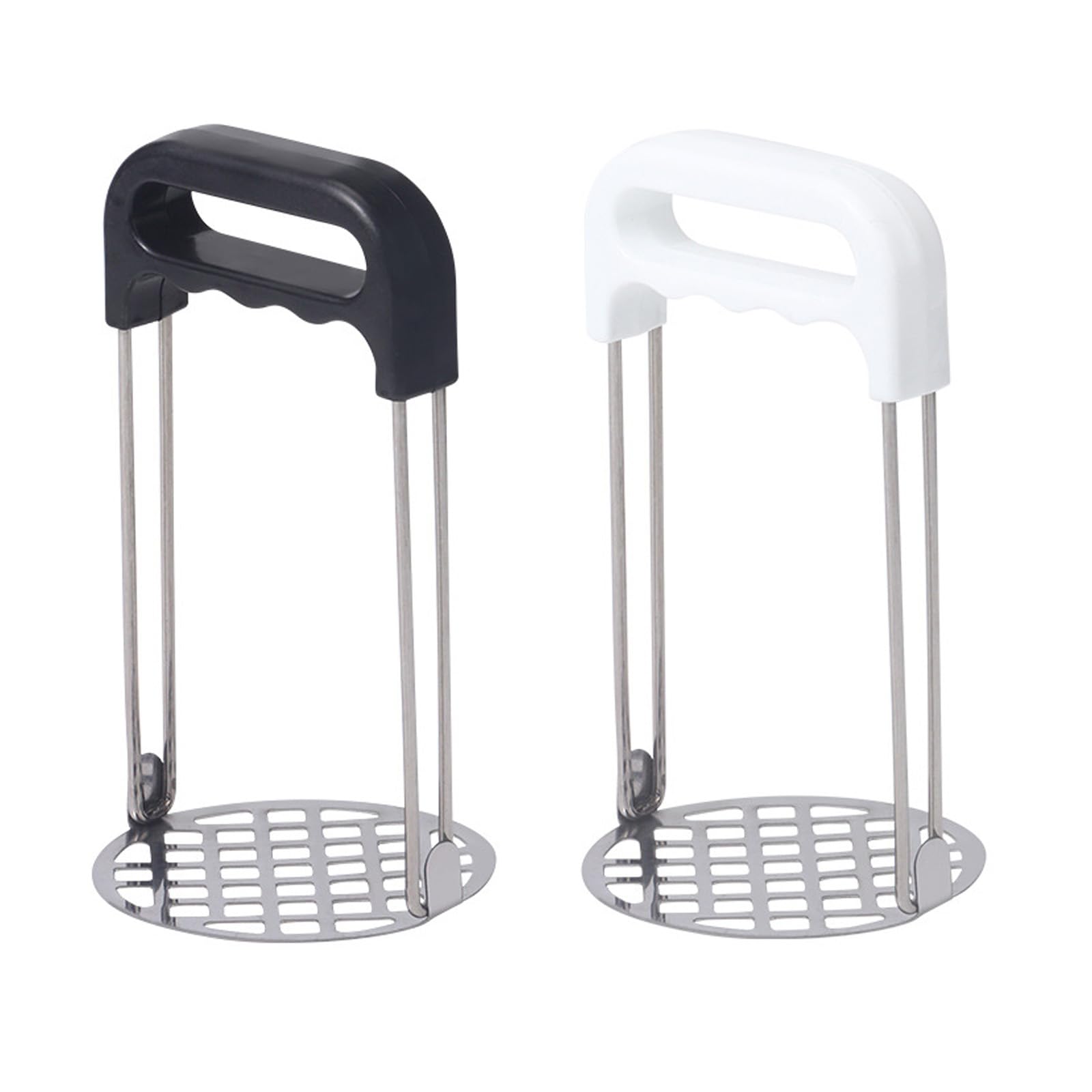 2 manual mashed potato grinders, stainless steel mashed potato pad grinder, portable mashed potato grinder for food and cooking 