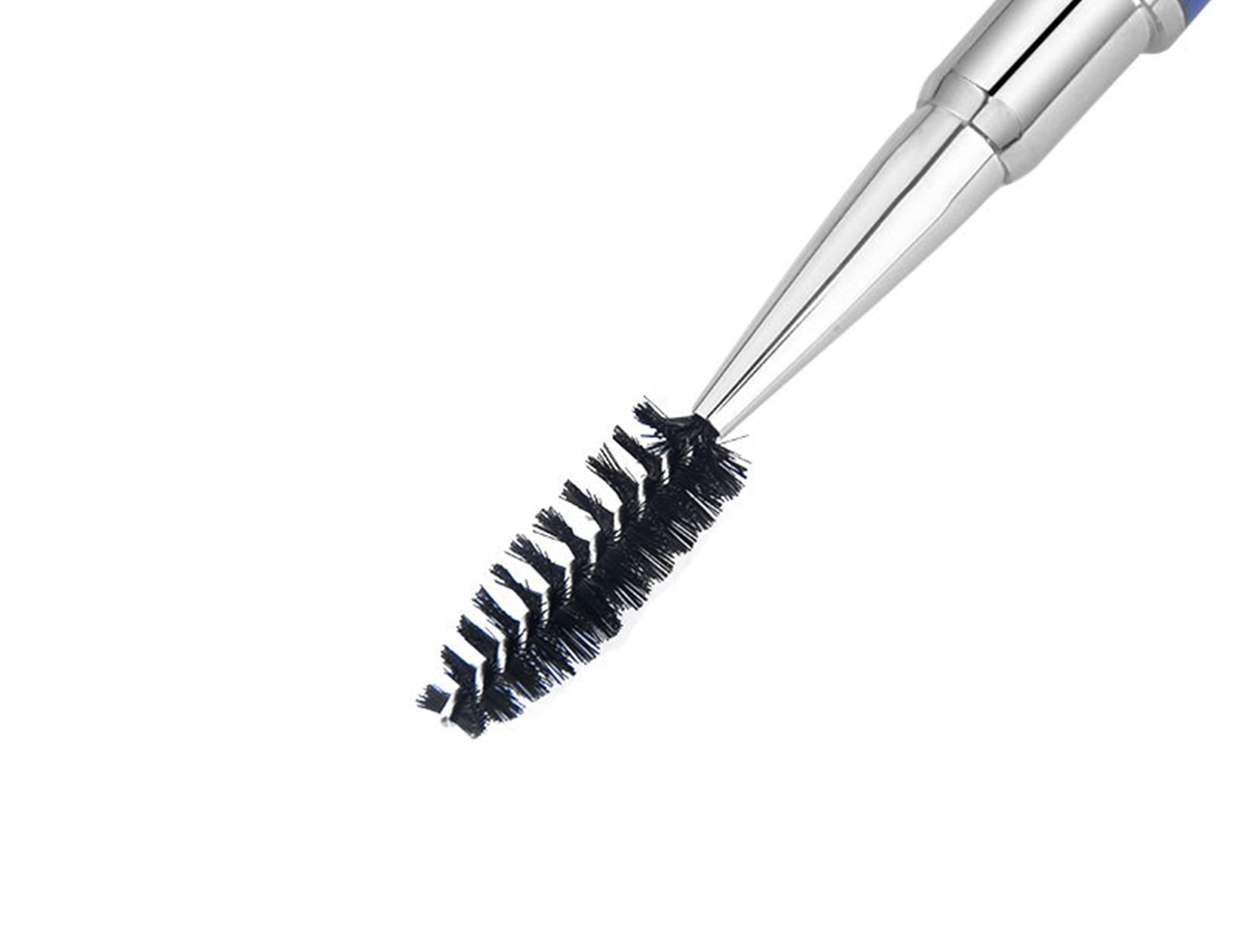 Josalinas 2Pcs Mascara Brushes Eyebrow Eyelash Brushes Mascara Wands Applicators Eye Brushes Portable Cosmetic Brushes With Cap