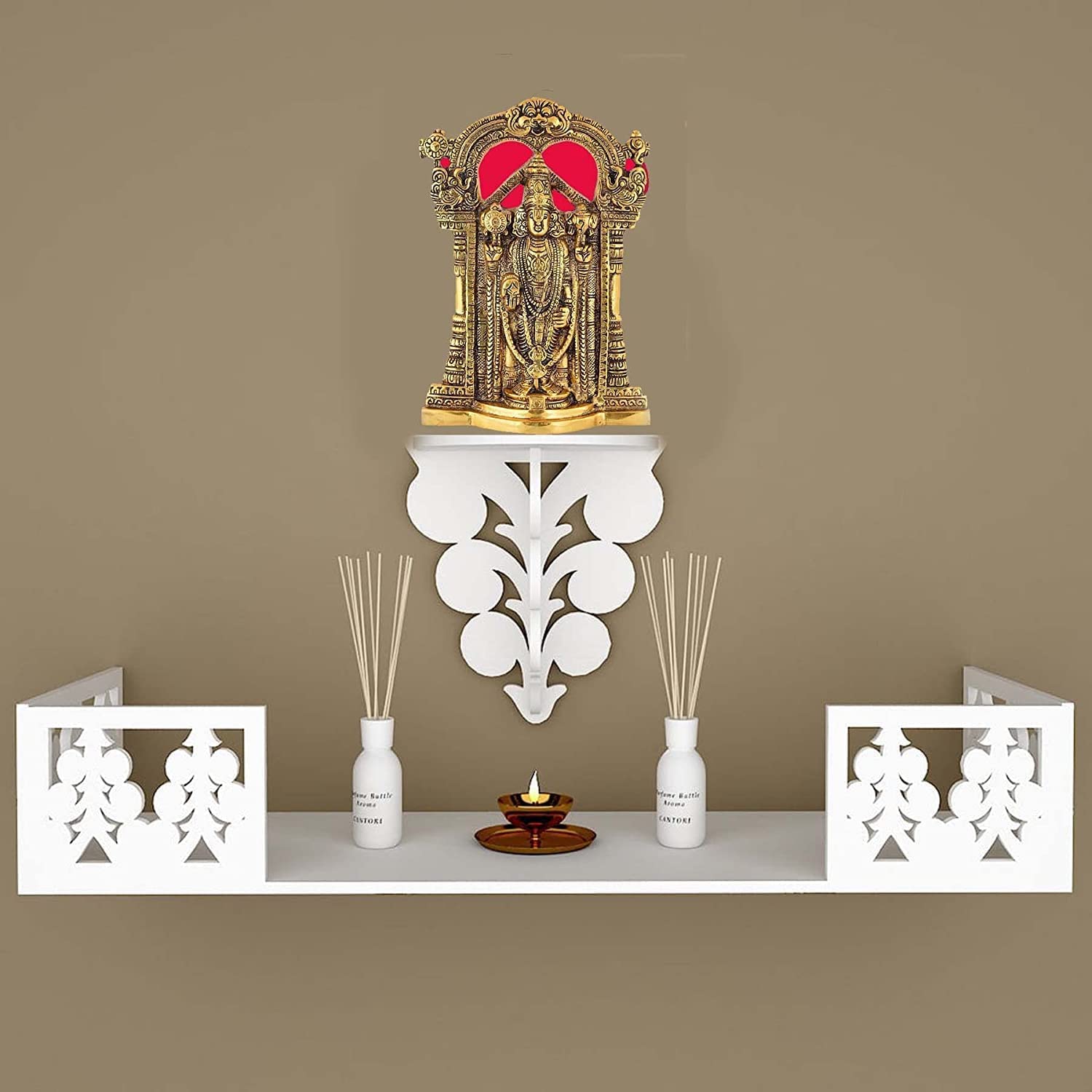 Kalakriti Metal Wall Hanging God Tirupati Balaji, Sri Venkateswara Idol, Spiritual Home Dcor, Gift Statue For Pooja, Living Room