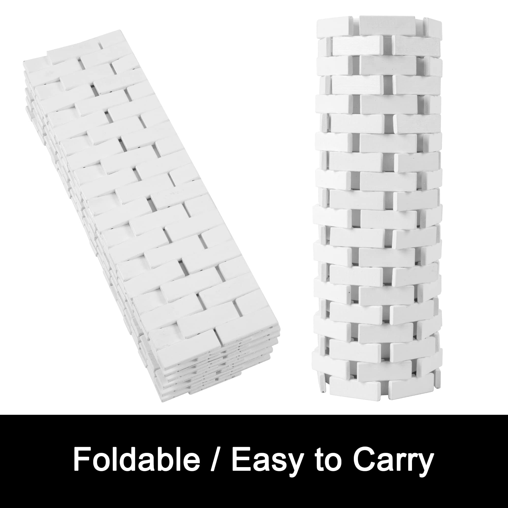 Bamboo Bath Mat Bathroom Runner Long Large Rugs Floor Wood Shower Bathtub Waterproof Non Slip Accessories 16X48 Inch Easy To Cle