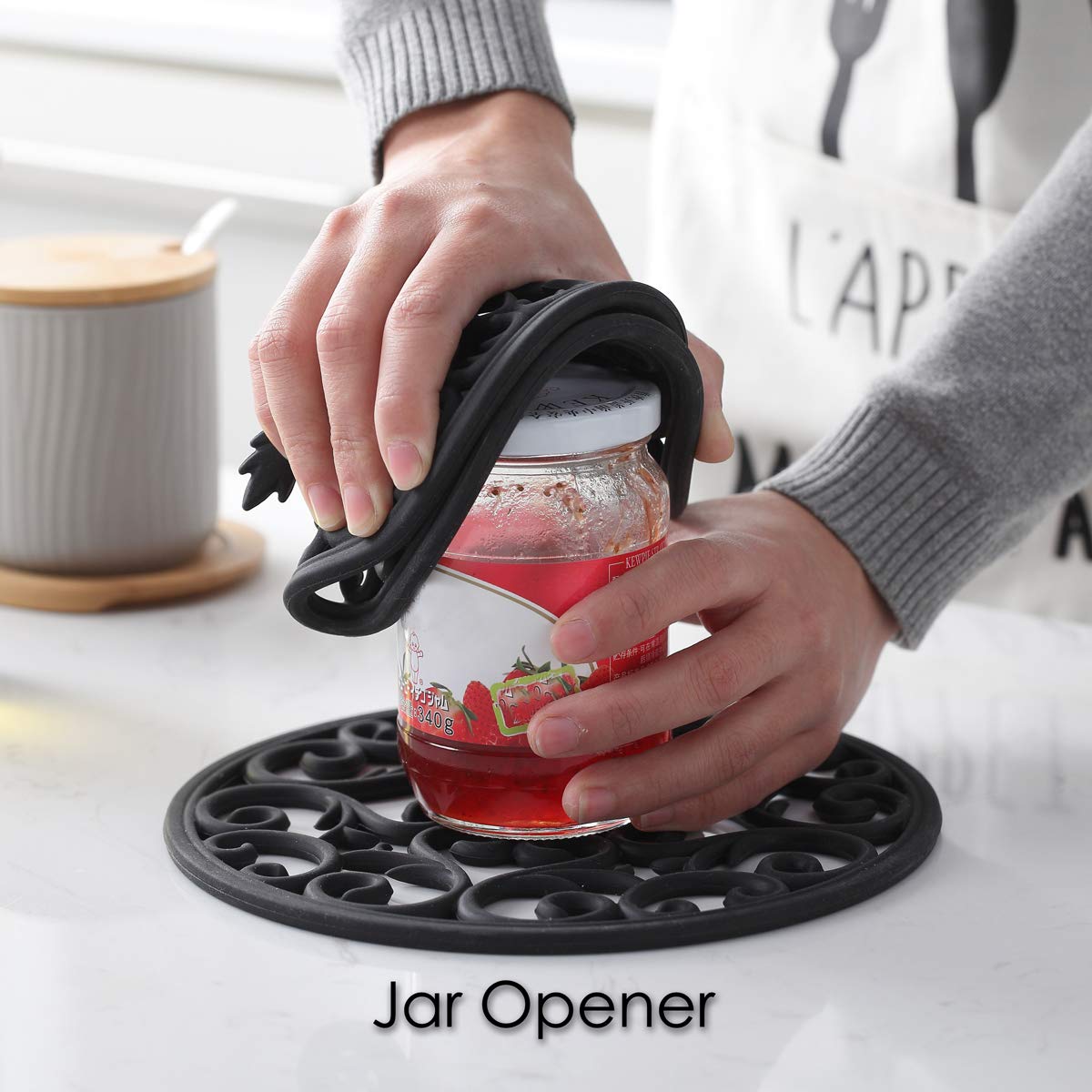 Colinda Silicone Trivet For Hot Dishes, Hot Pot And Pads - Protect The Table And Kitchen Countertop From Hot Pot And Ovenware Co