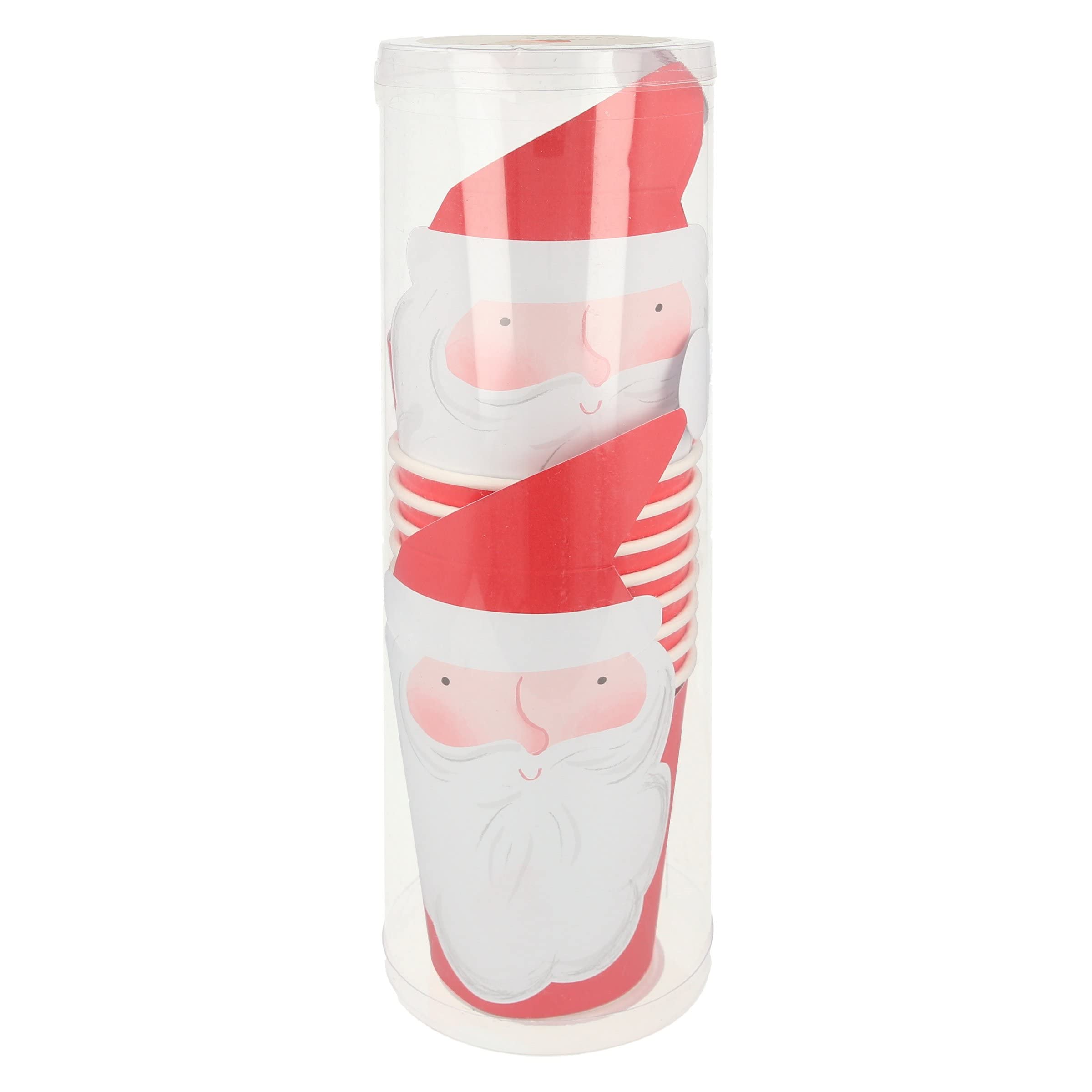Meri Meri Jolly Santa Cups (Pack Of 8)