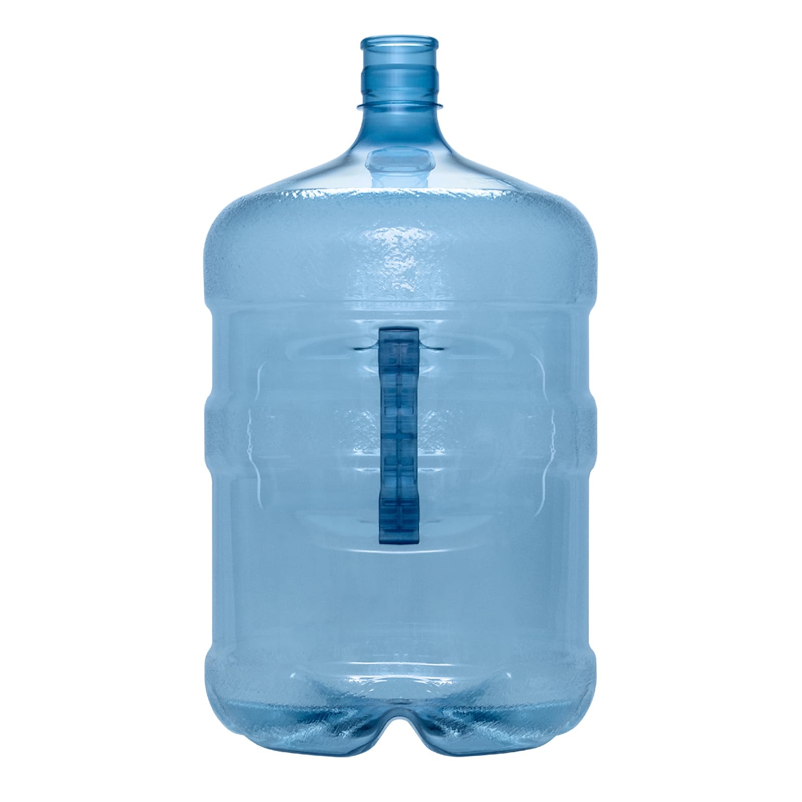 Brio B.P.A. Free 5 Gallon Plastic Crown Cap Reusable Water Bottle Container