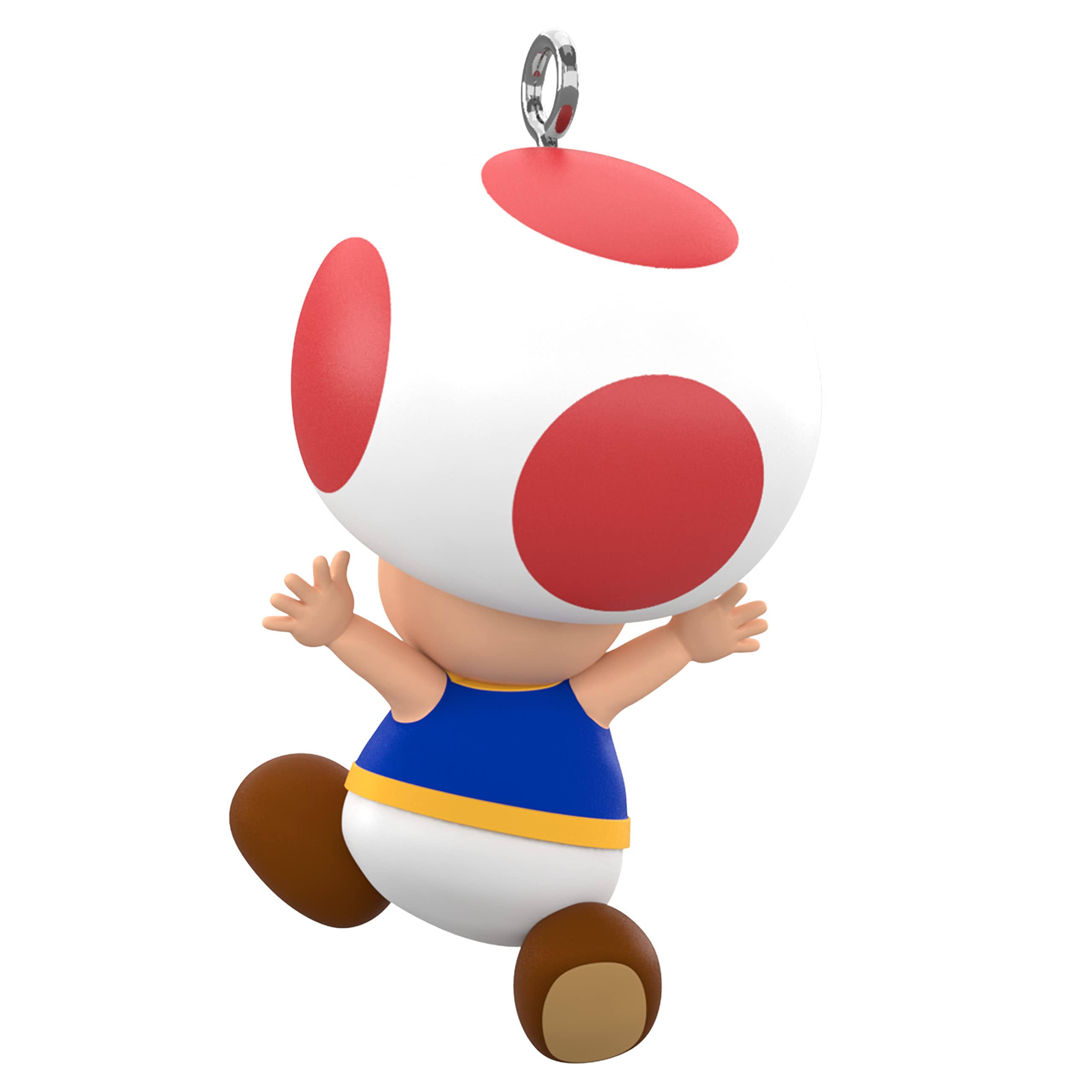 Hallmark Keepsake 0.96 Miniature Christmas Ornament 2023, Nintendo Super Mario Toad Mini, Gifts for Gamers