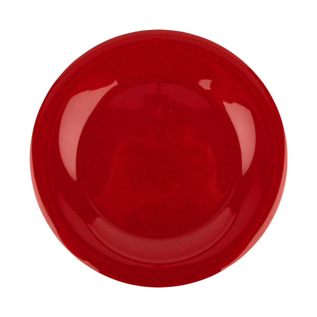 G.E.T. 10.5'' Heavy-Duty Wide Rim Melamine Plastic Dinner Plate (Set Of 4)