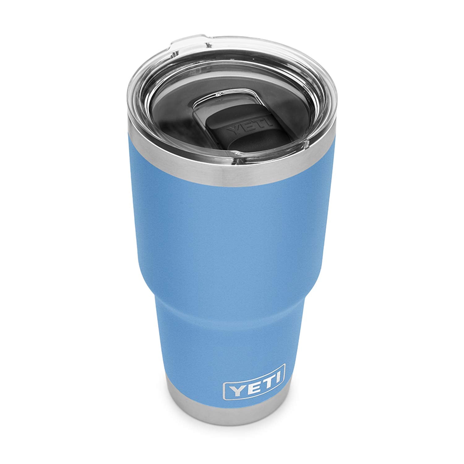 Yeti Rambler 30 Oz Tumbler, Stainless Steel, Vacuum Insulated With Magslider Lid, Pacific Blue