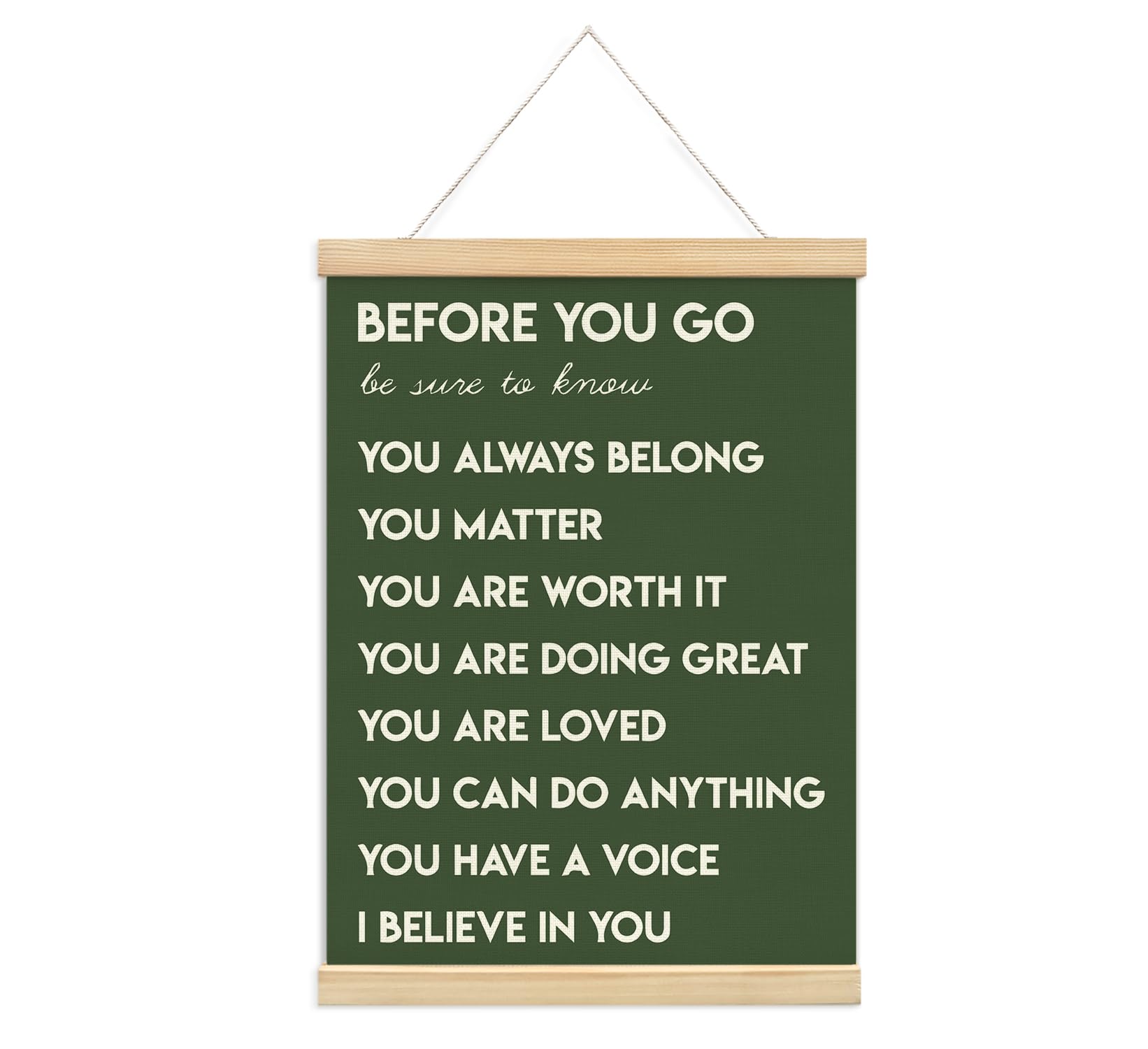 Mental Health Positive Inspirational Wall Art Decor,Therapist Office Signs Wall Art Decor For Office Kids Teen Girls Room Bedroo