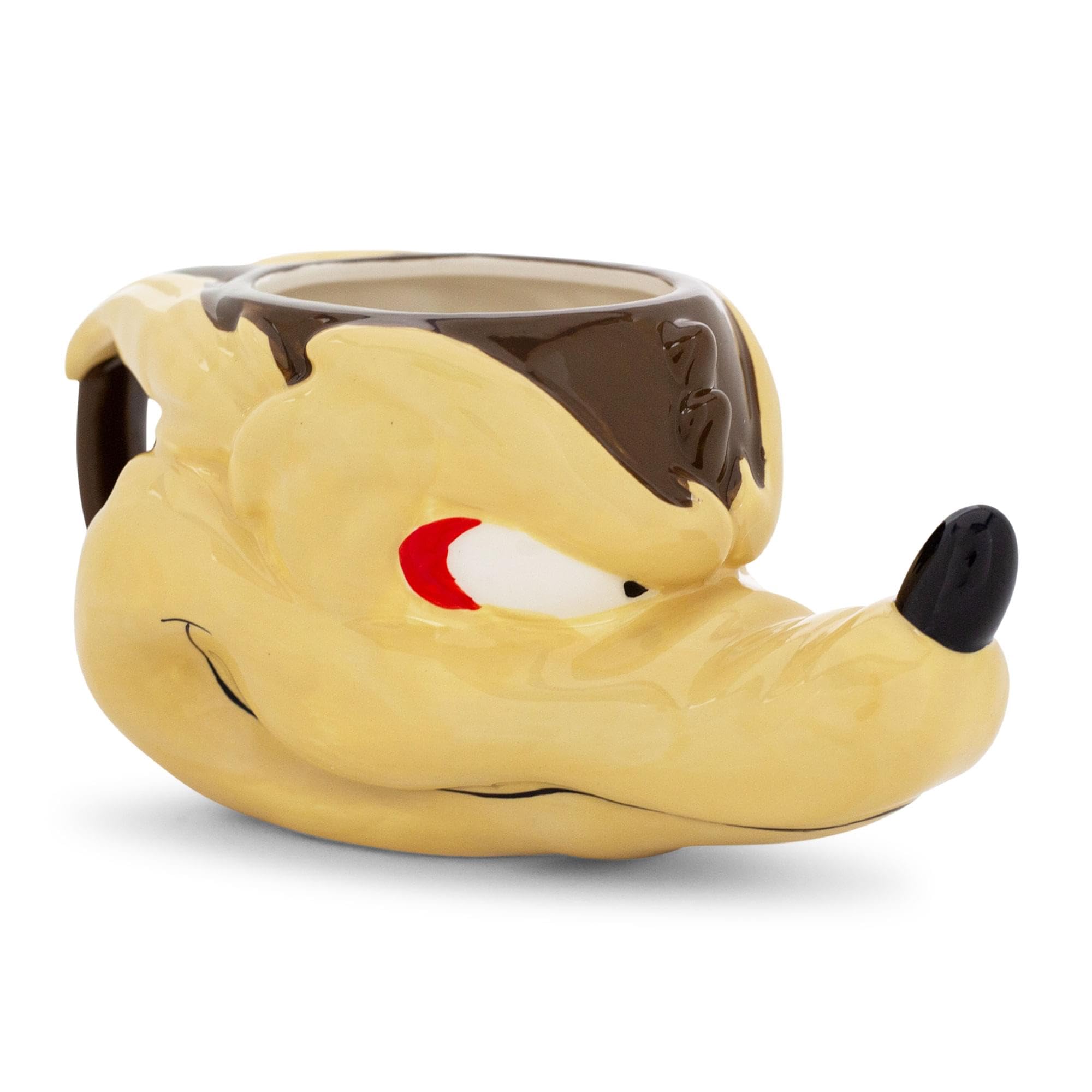 Looney Tunes Wile E coyote Sculpted ceramic Mug  Holds 20 Ounces