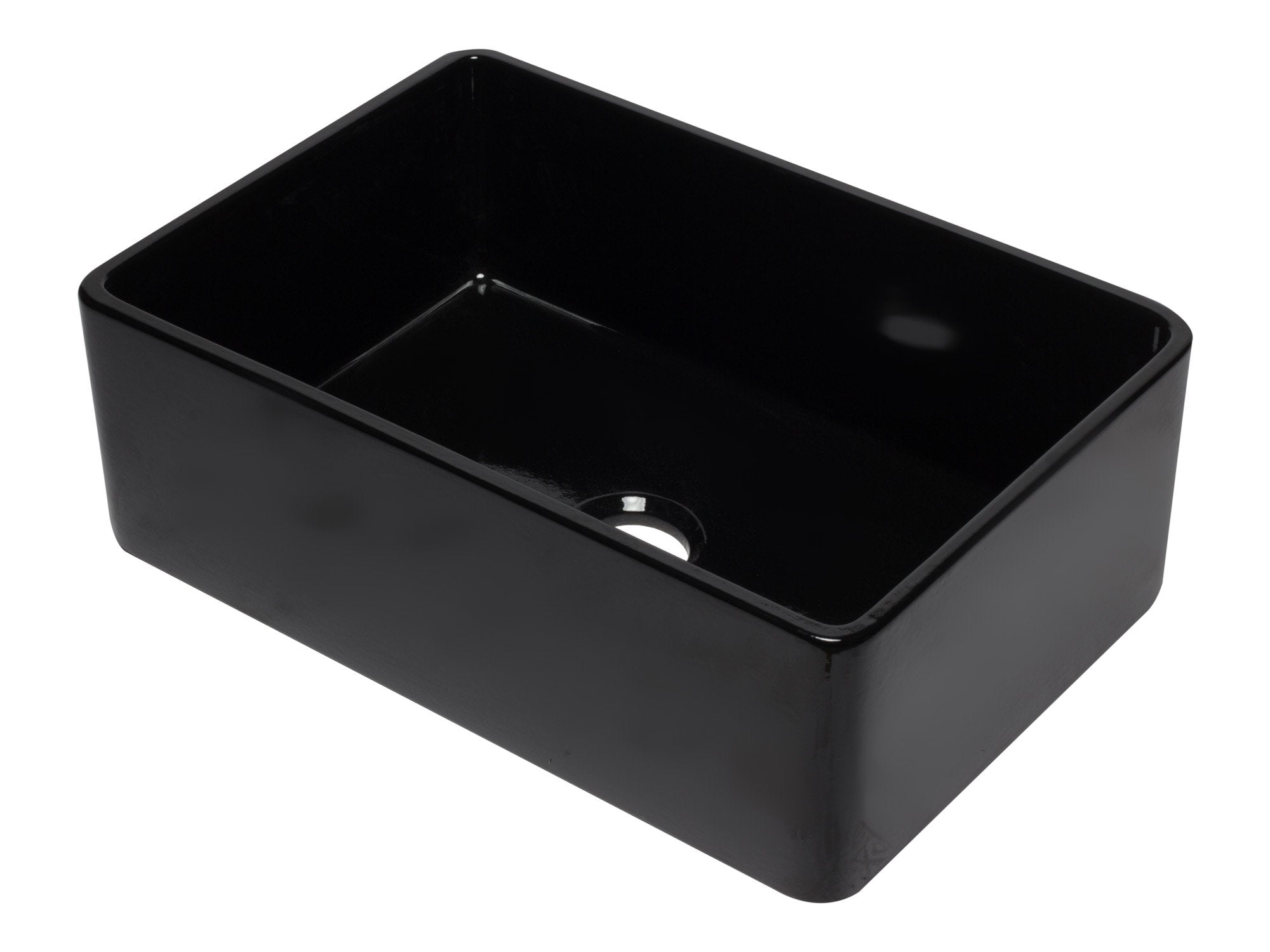 Alfi Brand Ab5006-Pss Ab3020Sb-Bg Kitchen Sink, Black Gloss