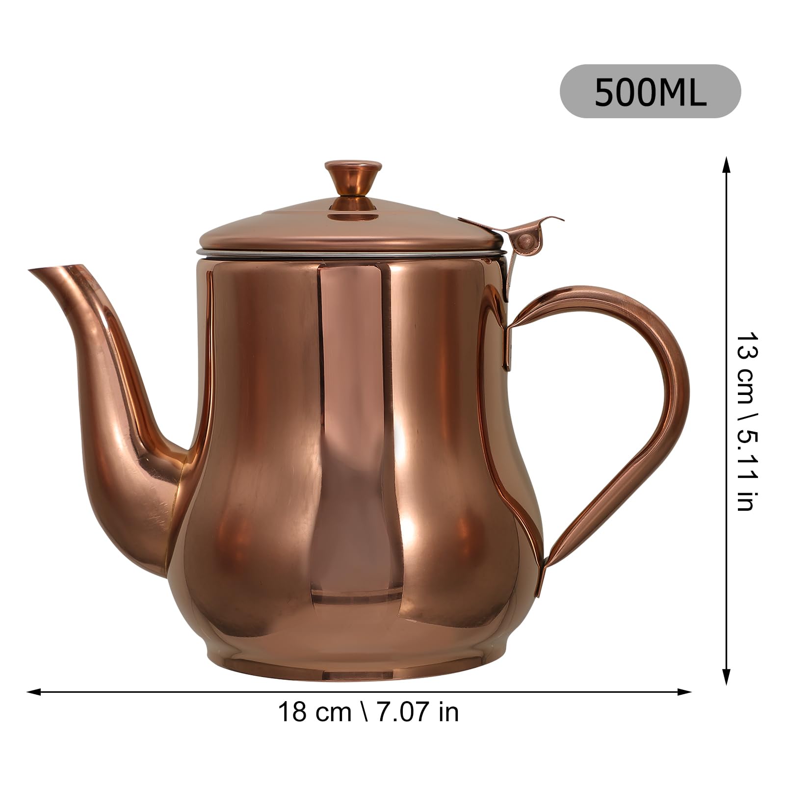 Luxshiny Bacon Grease Container 500Ml Stainless Steel Oil Container With Strainer Cooking Oil Keeper Storage Can Jug With Lid An