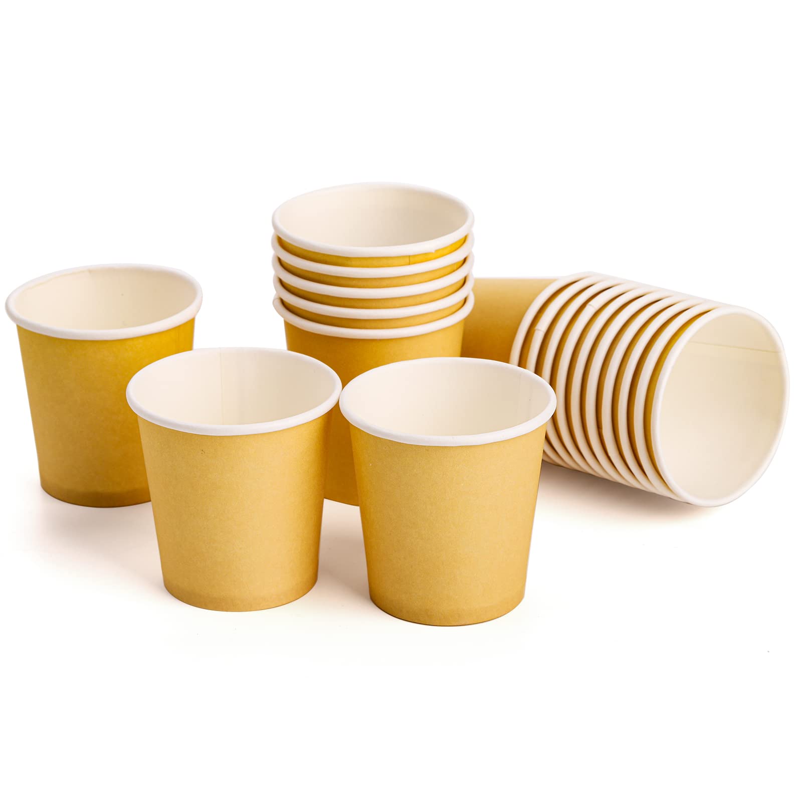 Nicunom 600 Pack 2 Oz Paper Cups, Disposable Bathroom Cups Mouthwash Cups Paper Sampling Cup Disposable Drinking Cup Small Paper