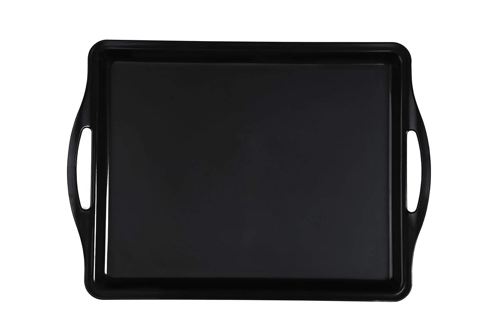 Mintra Home Durable Serving Tray (1Pk, Black)